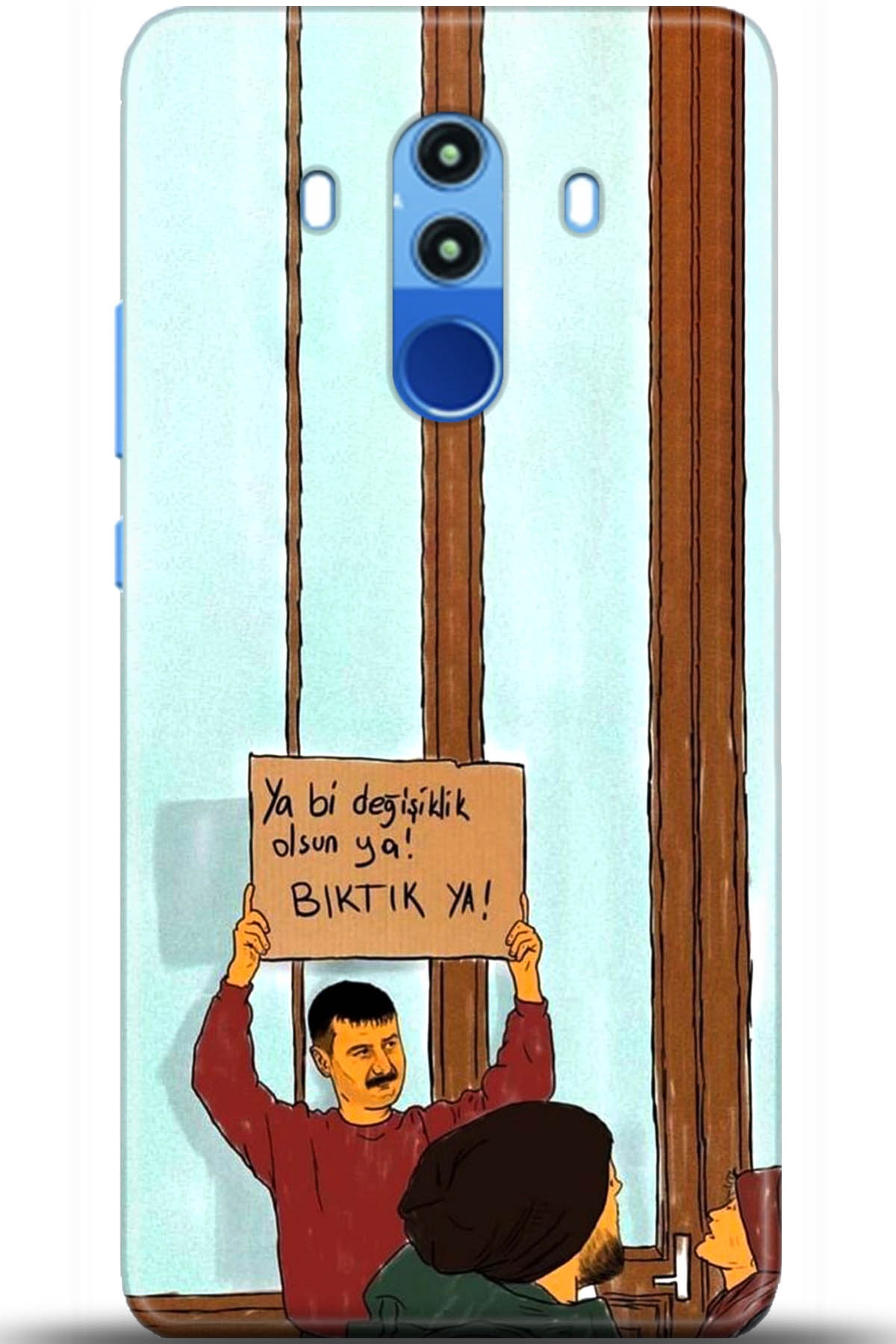 Huawei Mate 10 Pro Uyumlu Kılıf HD Baskılı Kılıf - Followed Institution 5594