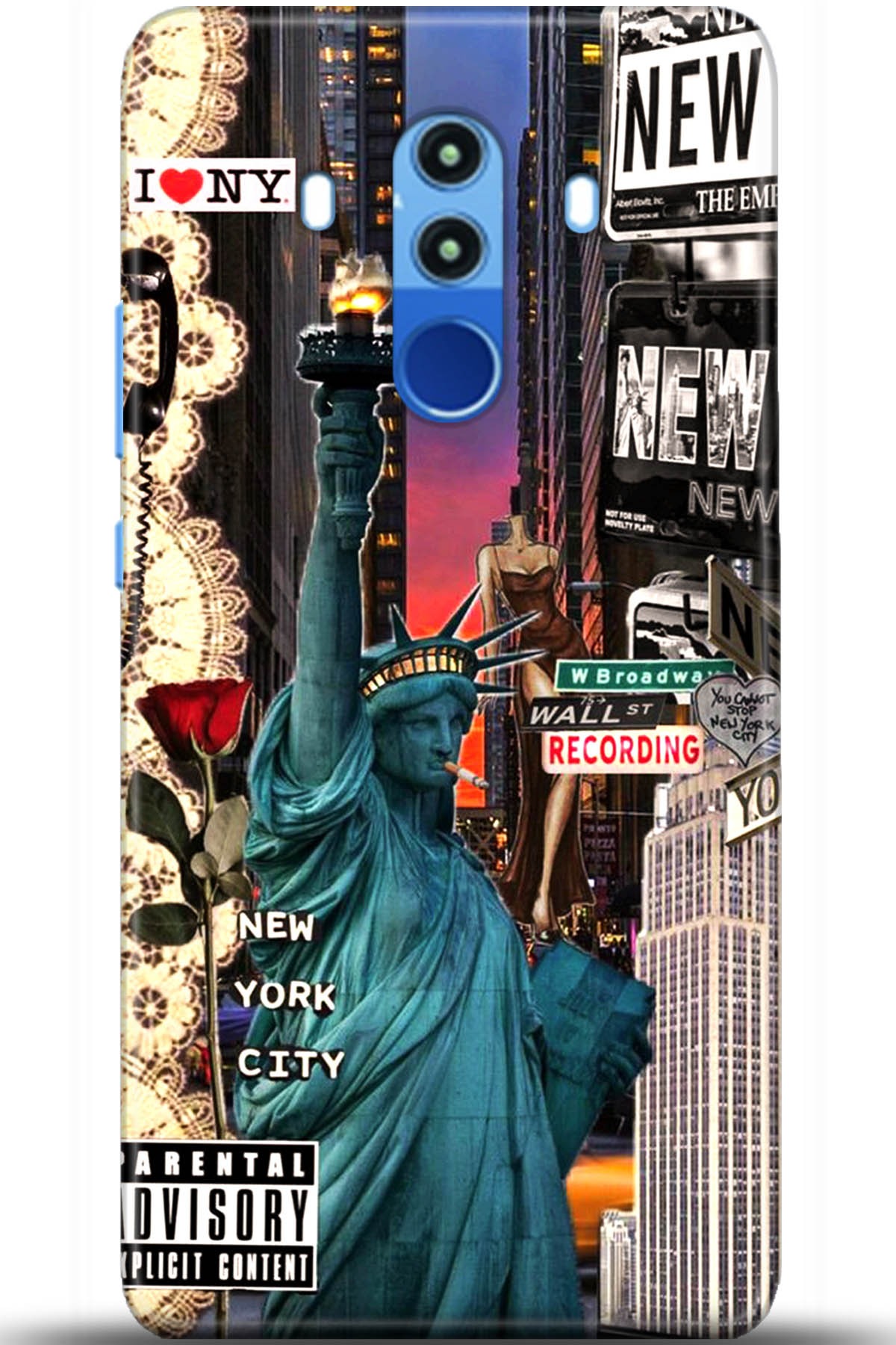 Huawei Mate 10 Pro Uyumlu Kılıf HD Baskılı Kılıf - Followed Institution 5618