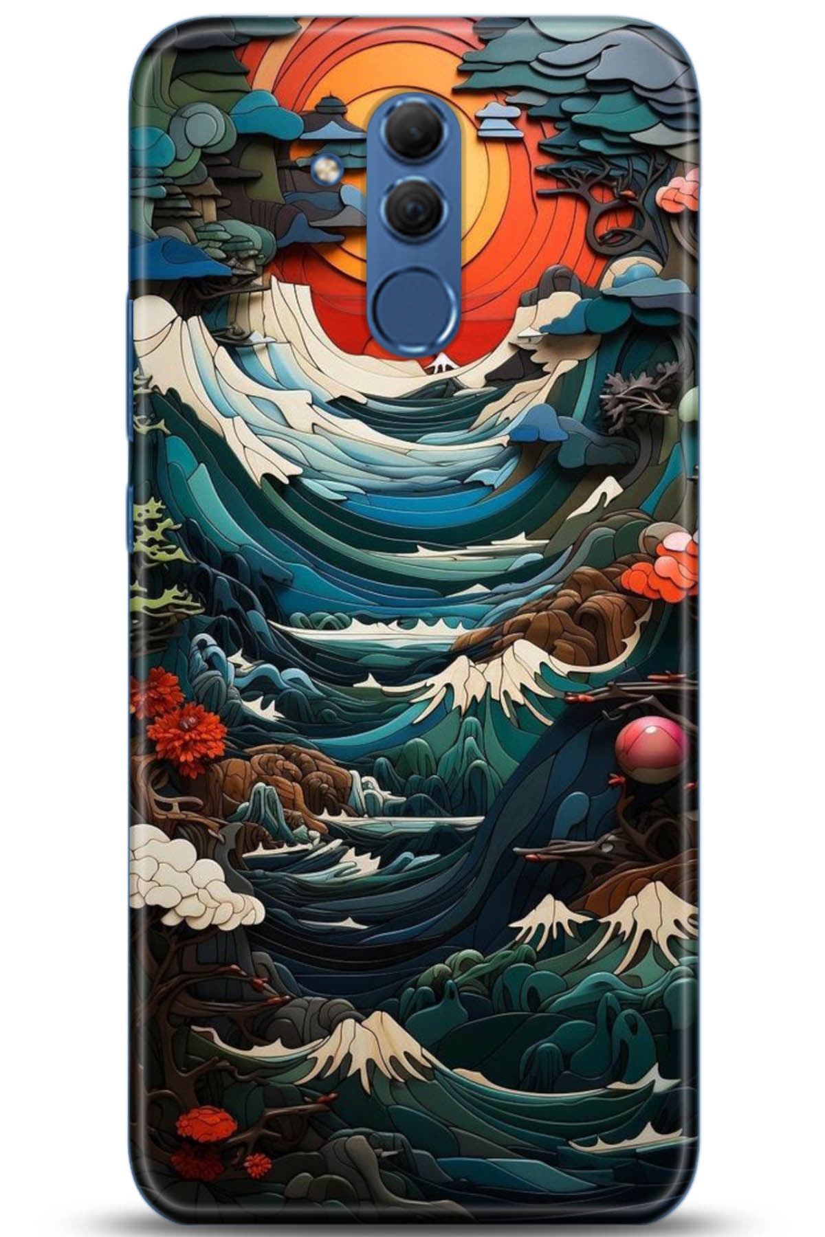 Huawei Mate 20 Lite Uyumlu Kılıf HD Baskılı Kılıf - Followed Institution 5009