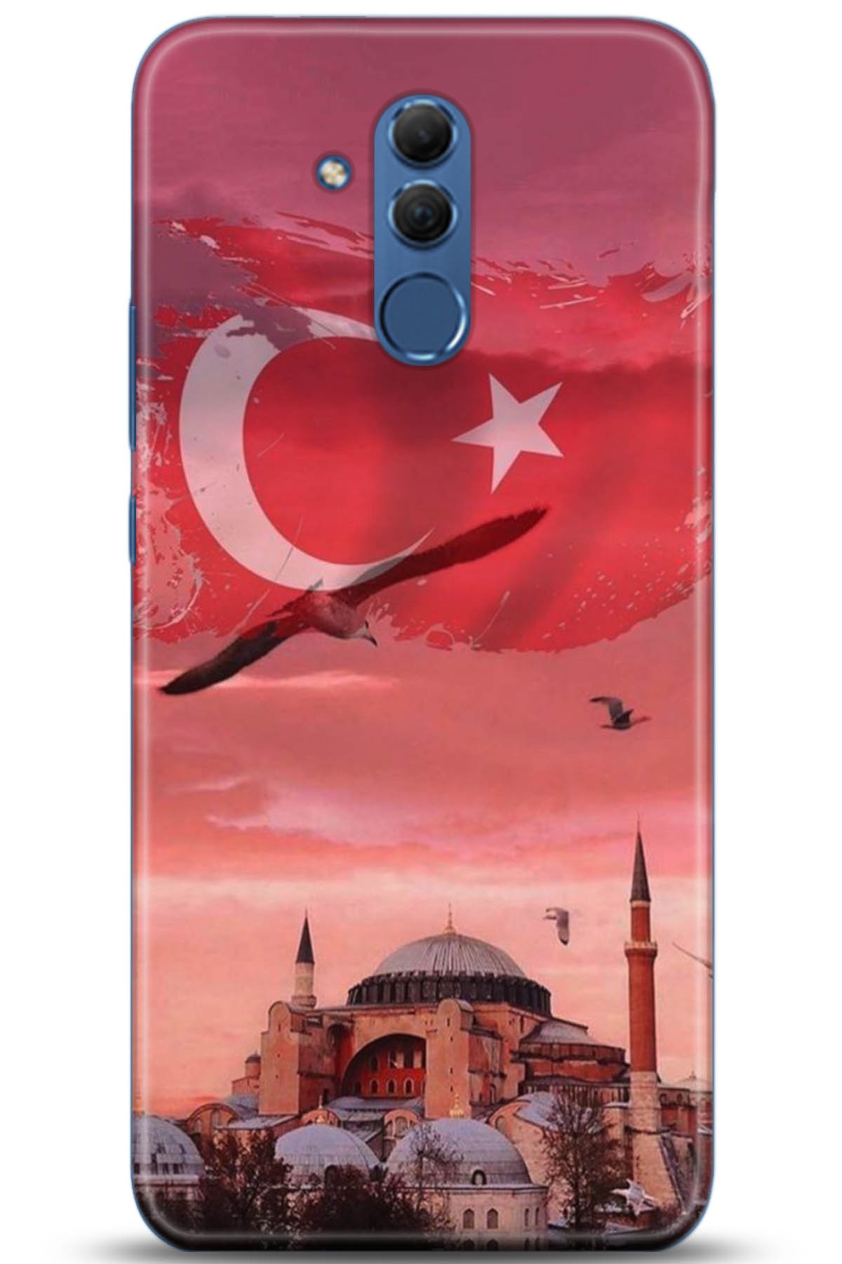 Huawei Mate 20 Lite Uyumlu Kılıf HD Baskılı Kılıf - Followed Institution 5179