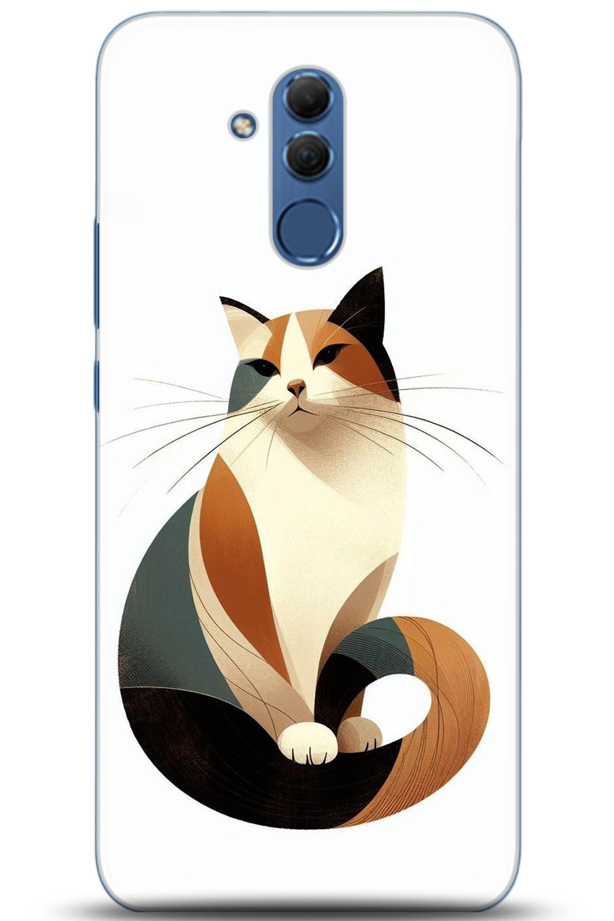 Huawei Mate 20 Lite Uyumlu Kılıf HD Baskılı Kılıf - Followed Institution 5213