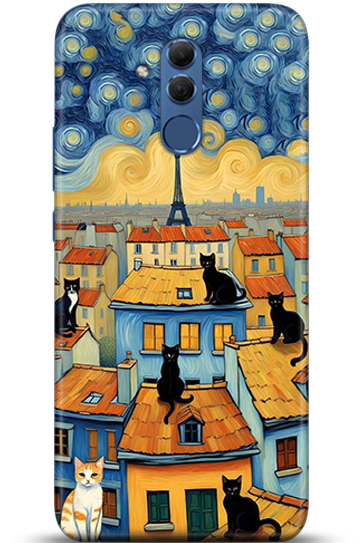 Huawei Mate 20 Lite Uyumlu Kılıf HD Baskılı Kılıf - Followed Institution 5317