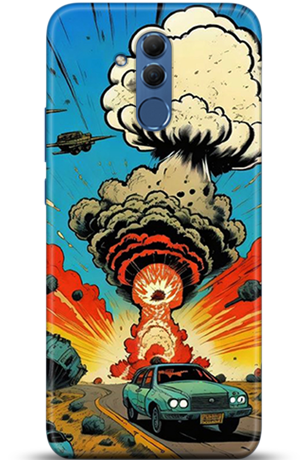 Huawei Mate 20 Lite Uyumlu Kılıf HD Baskılı Kılıf - Followed Institution 5361