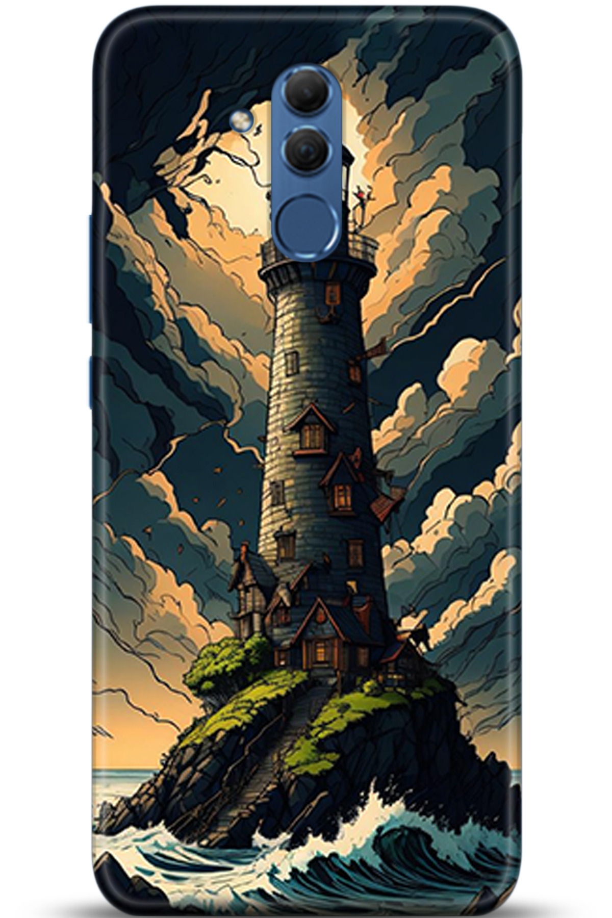 Huawei Mate 20 Lite Uyumlu Kılıf HD Baskılı Kılıf - Followed Institution 5363