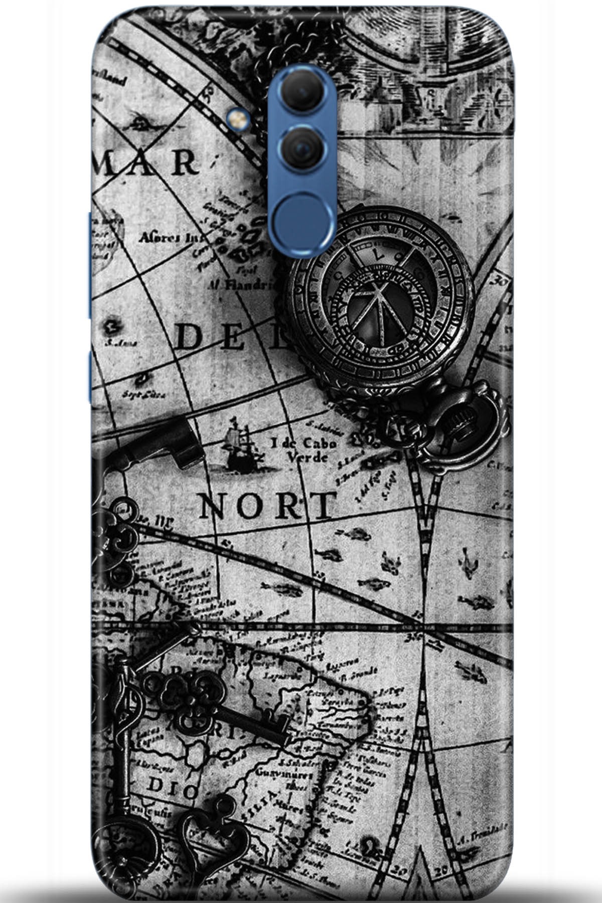 Huawei Mate 20 Lite Uyumlu Kılıf HD Baskılı Kılıf - Followed Institution 5381