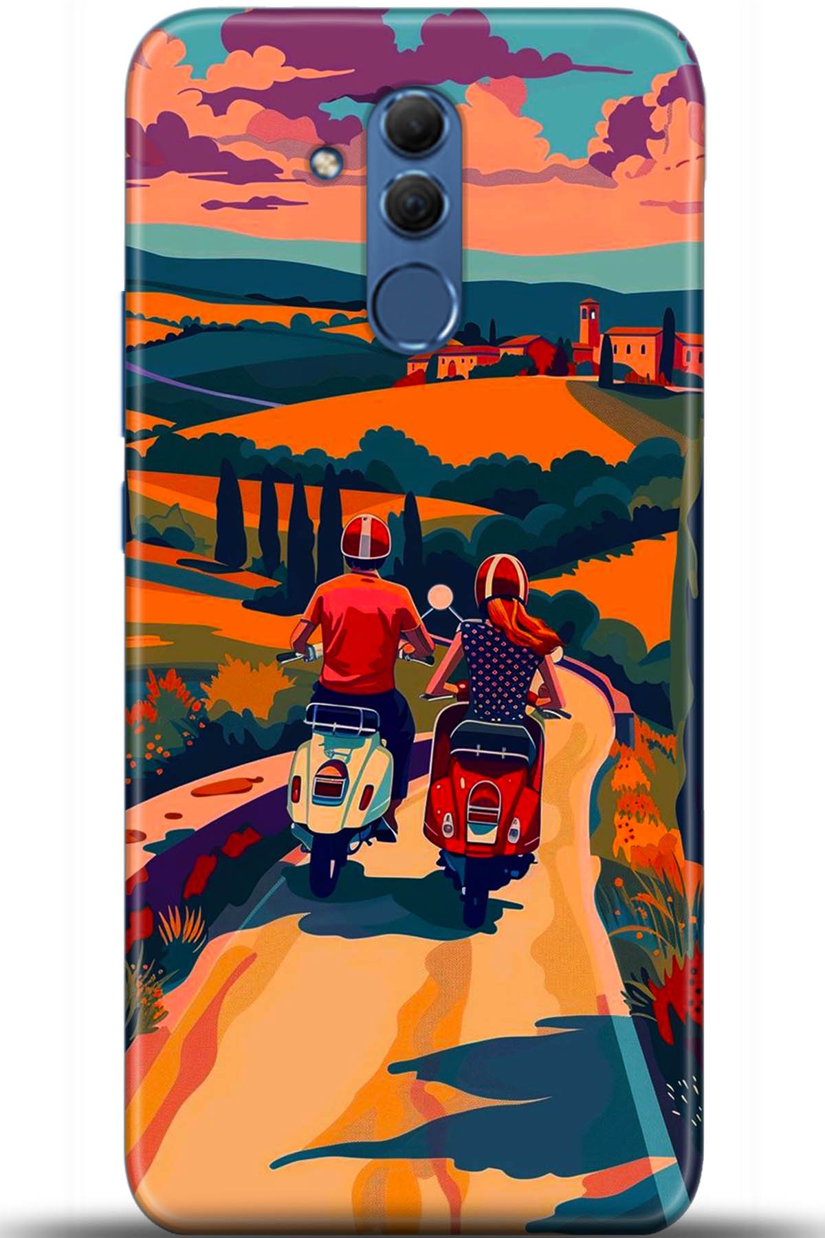 Huawei Mate 20 Lite Uyumlu Kılıf HD Baskılı Kılıf - Followed Institution 5390