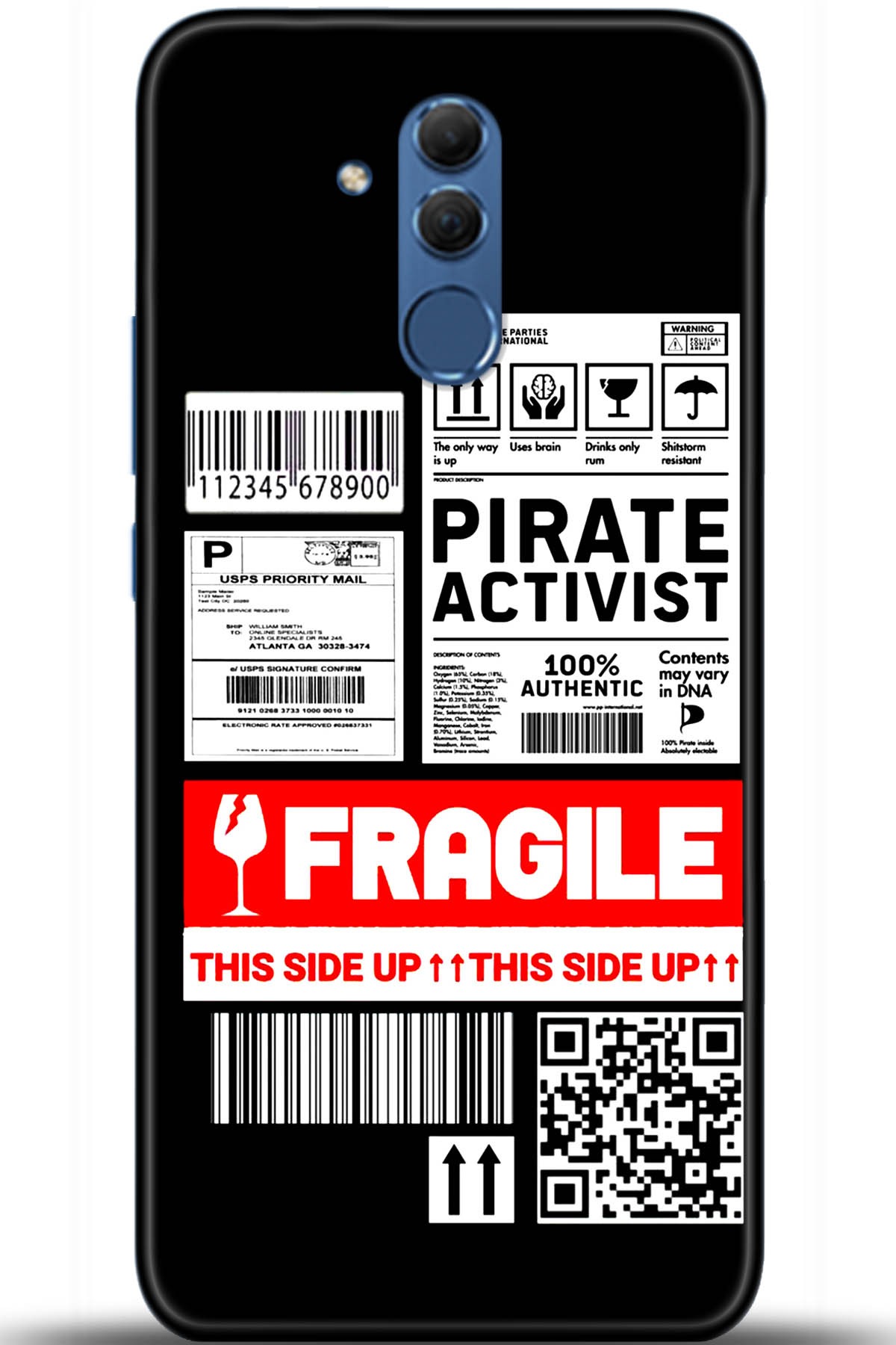 Huawei Mate 20 Lite Uyumlu Kılıf HD Baskılı Kılıf - Followed Institution 5447