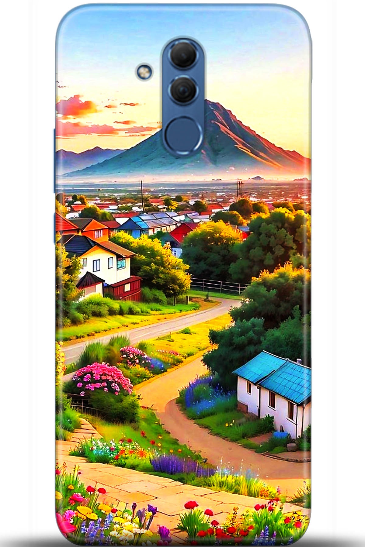 Huawei Mate 20 Lite Uyumlu Kılıf HD Baskılı Kılıf - Followed Institution 5605