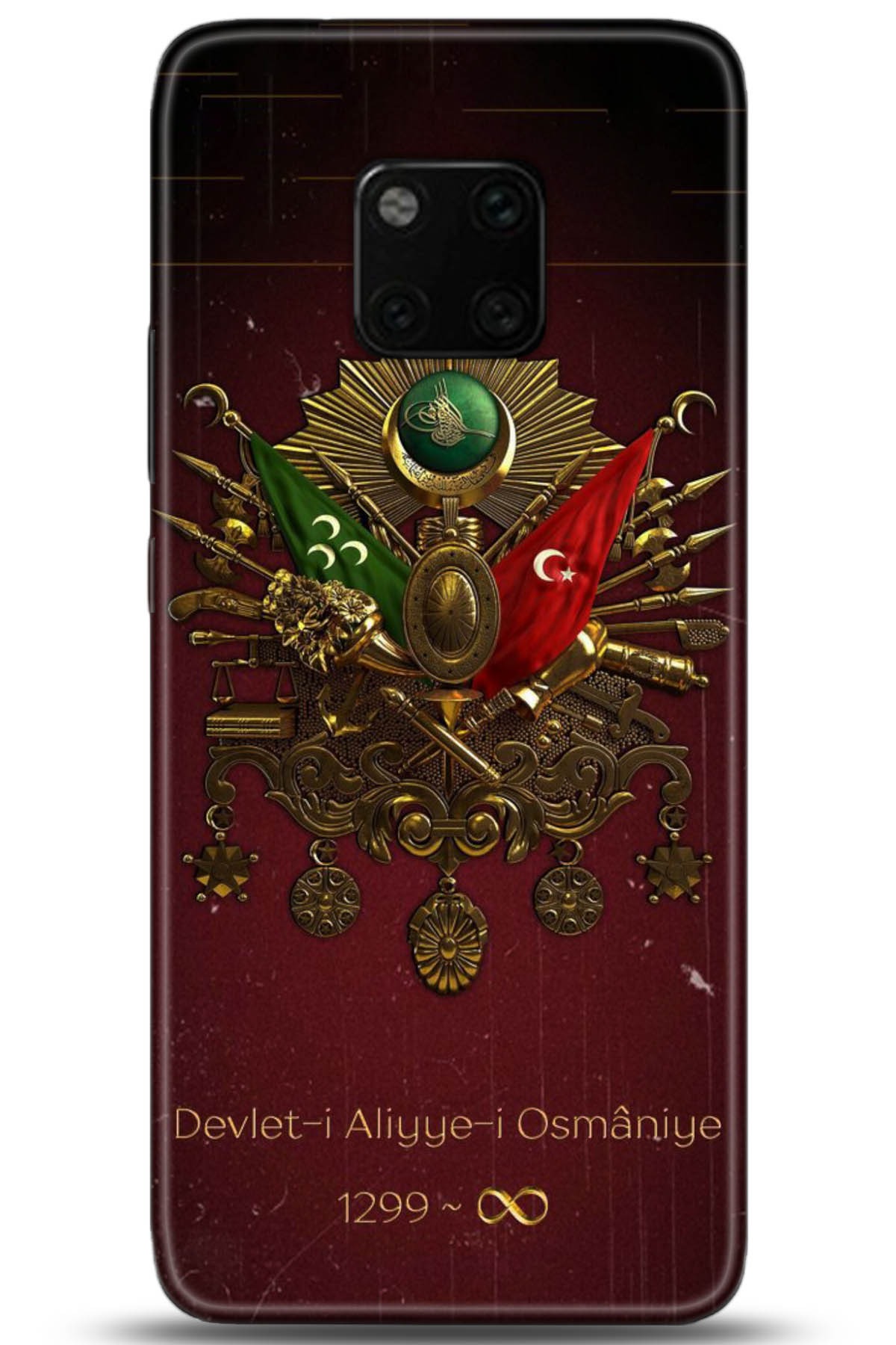 Huawei Mate 20 Pro Uyumlu Kılıf HD Baskılı Kılıf - Followed Institution 5073