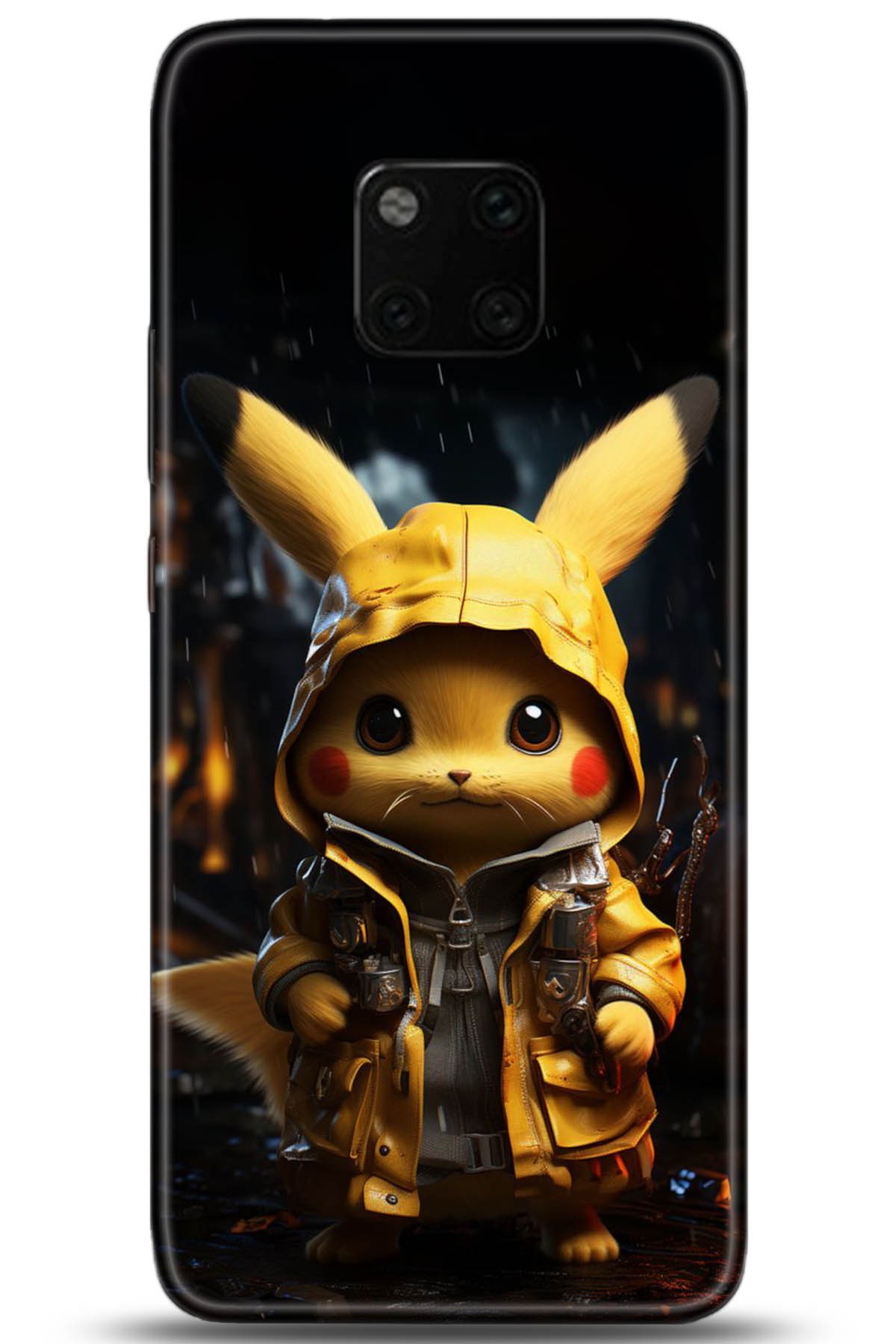 Huawei Mate 20 Pro Uyumlu Kılıf HD Baskılı Kılıf - Followed Institution 5074