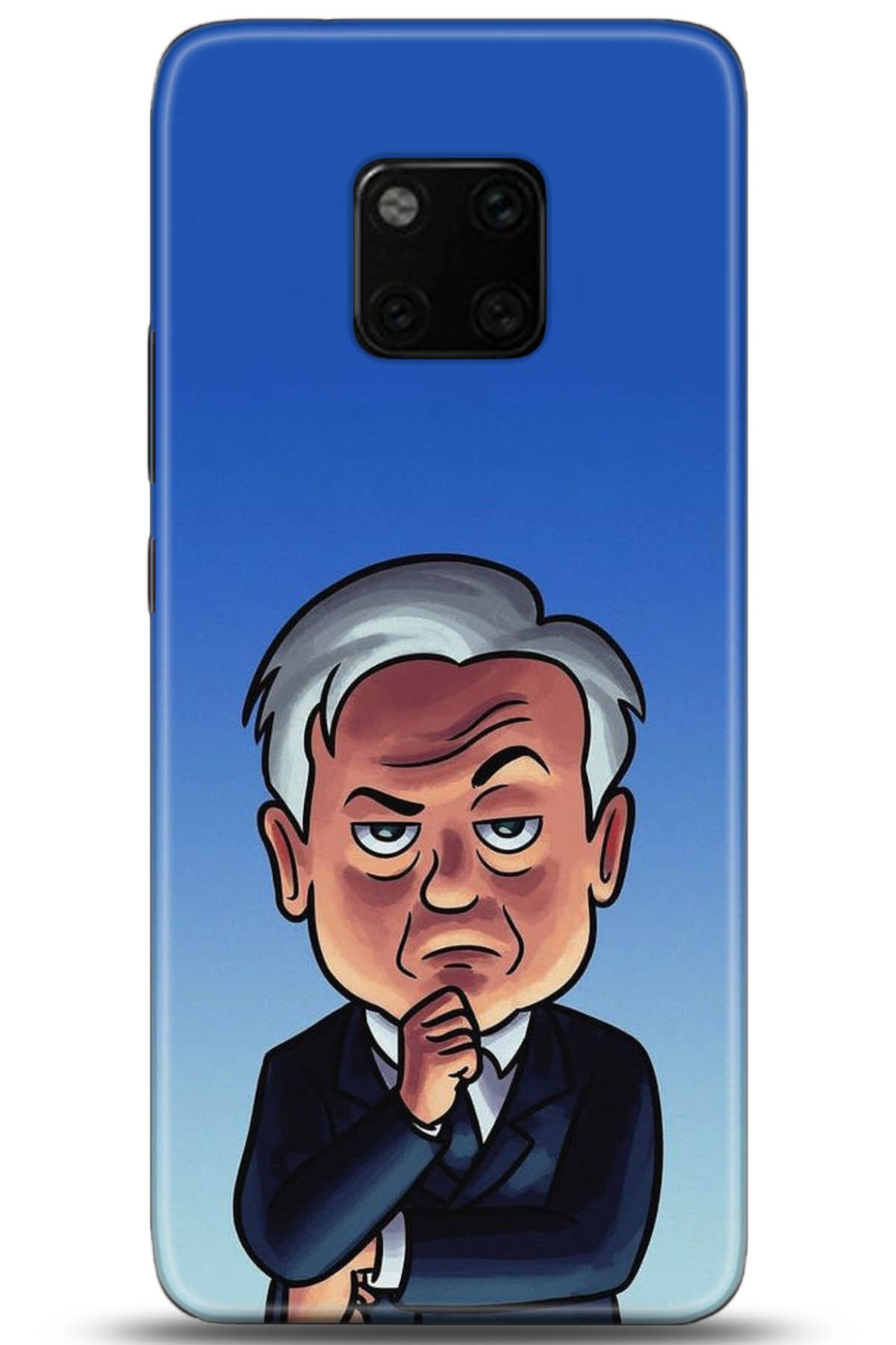 Huawei Mate 20 Pro Uyumlu Kılıf HD Baskılı Kılıf - Followed Institution 5107