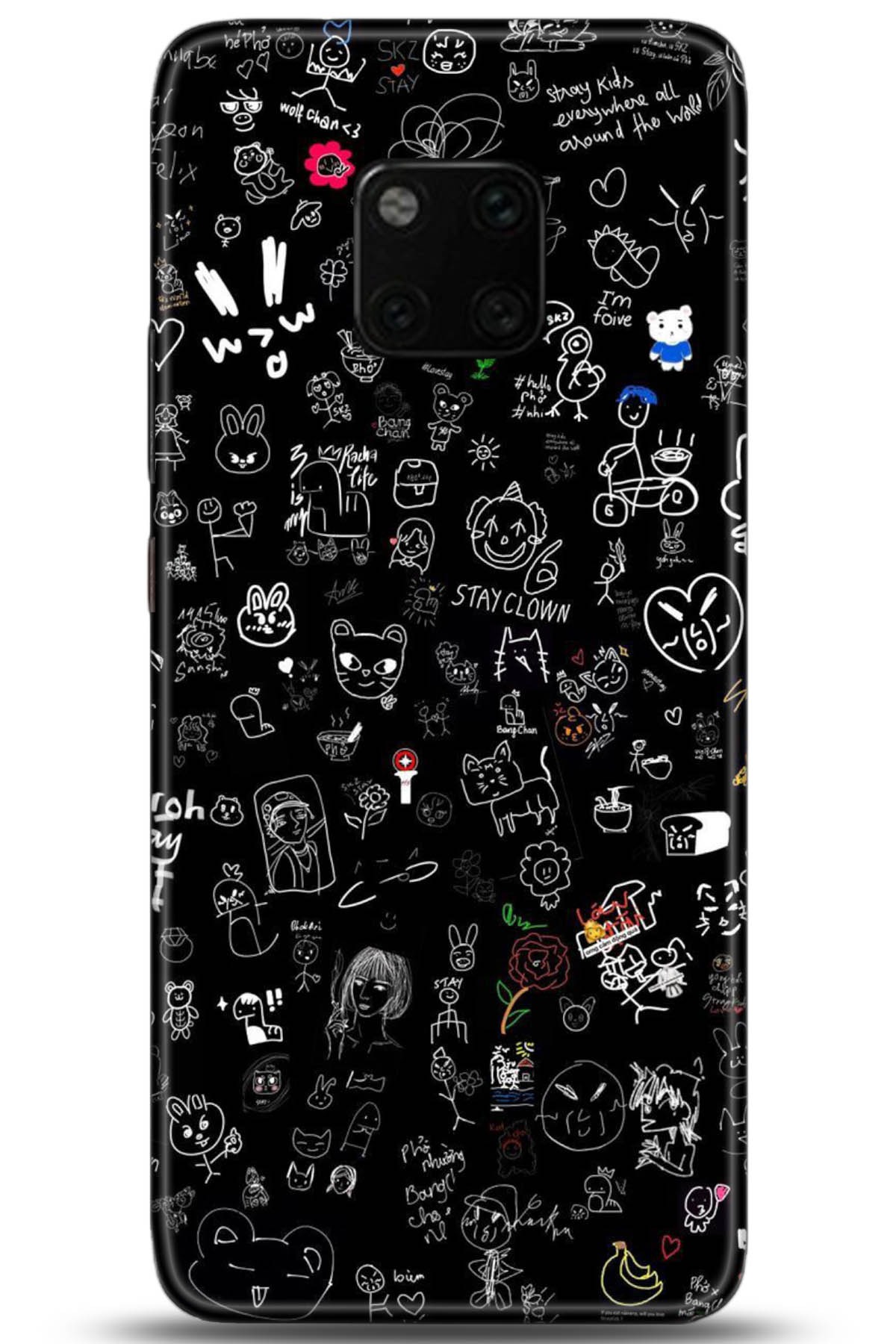 Huawei Mate 20 Pro Uyumlu Kılıf HD Baskılı Kılıf - Followed Institution 5143