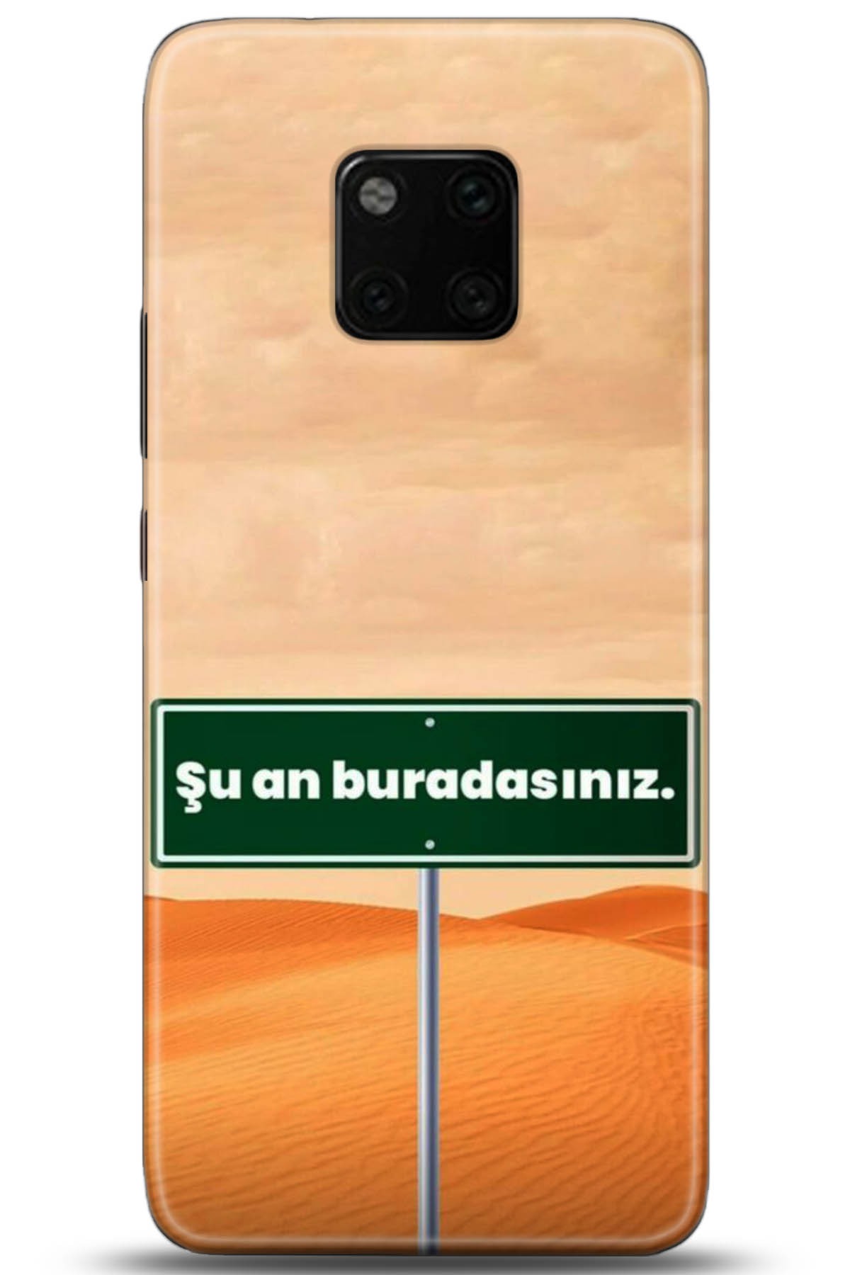 Huawei Mate 20 Pro Uyumlu Kılıf HD Baskılı Kılıf - Followed Institution 5159