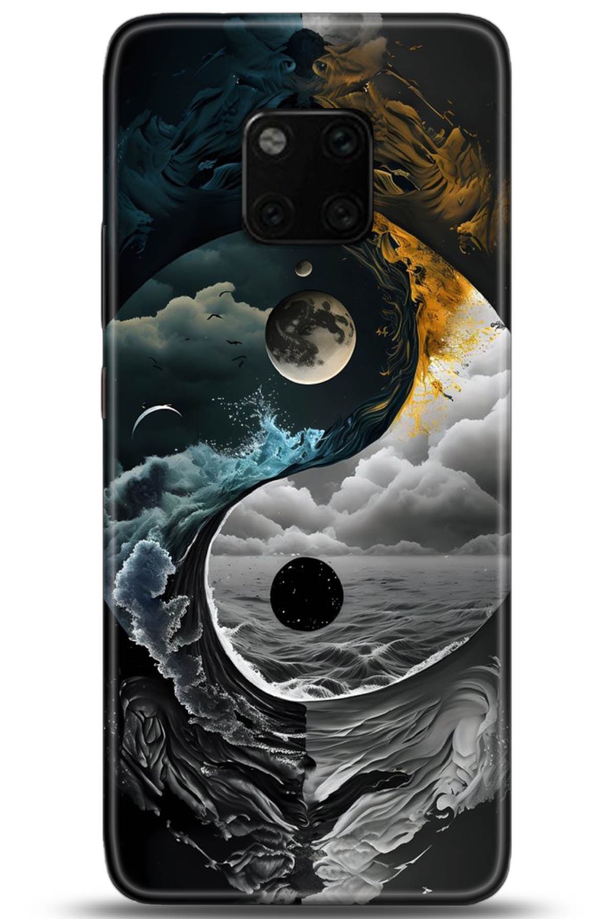 Huawei Mate 20 Pro Uyumlu Kılıf HD Baskılı Kılıf - Followed Institution 5177