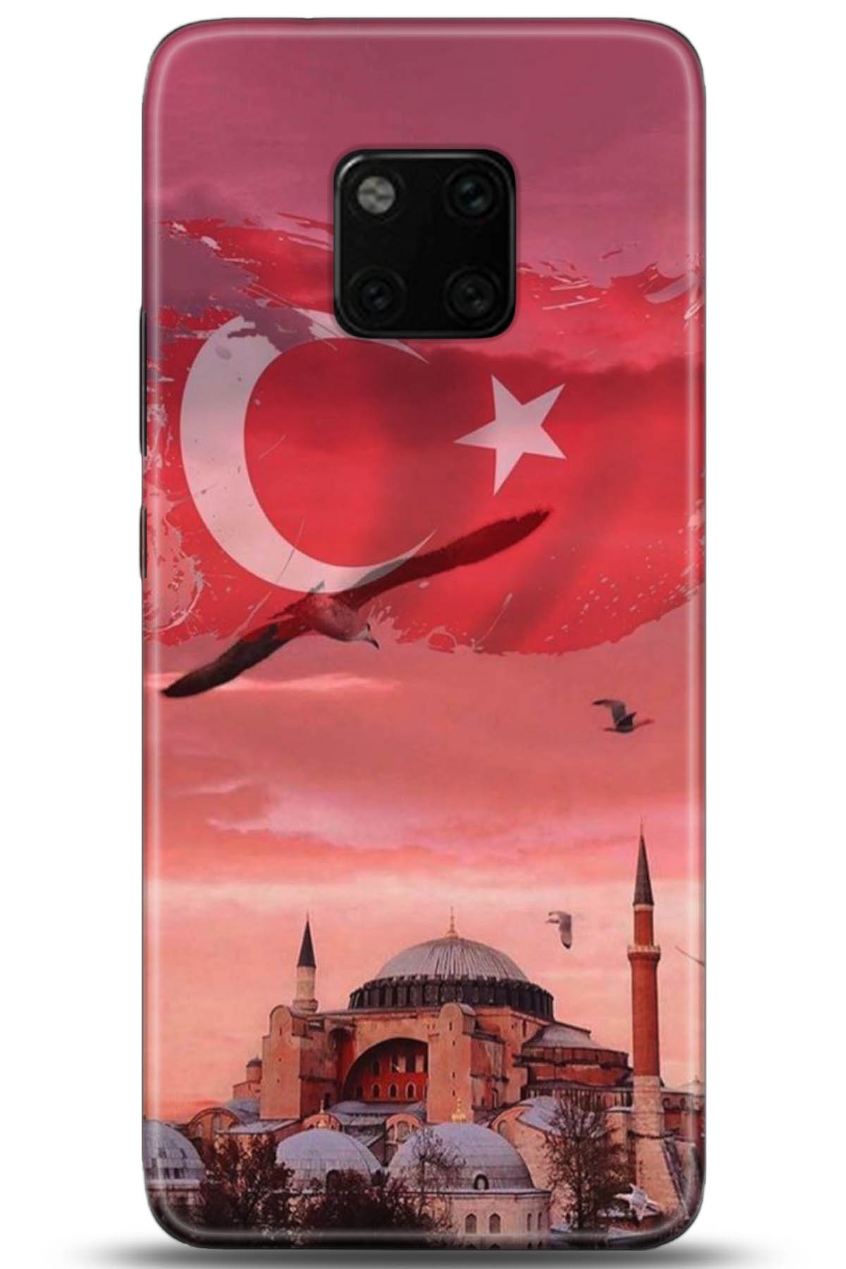 Huawei Mate 20 Pro Uyumlu Kılıf HD Baskılı Kılıf - Followed Institution 5179