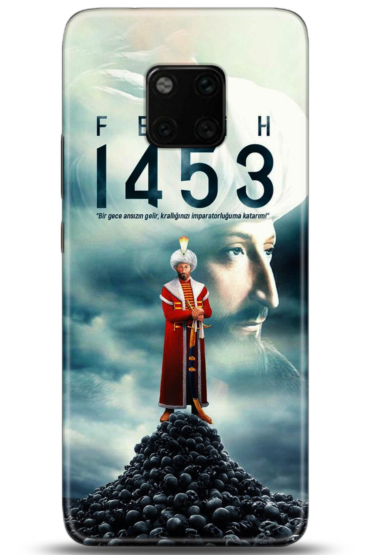 Huawei Mate 20 Pro Uyumlu Kılıf HD Baskılı Kılıf - Followed Institution 5219