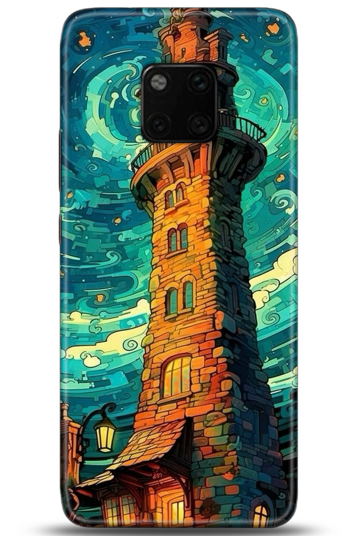 Huawei Mate 20 Pro Uyumlu Kılıf HD Baskılı Kılıf - Followed Institution 5233