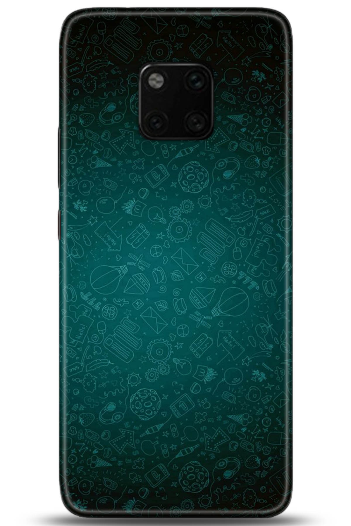Huawei Mate 20 Pro Uyumlu Kılıf HD Baskılı Kılıf - Followed Institution 5255
