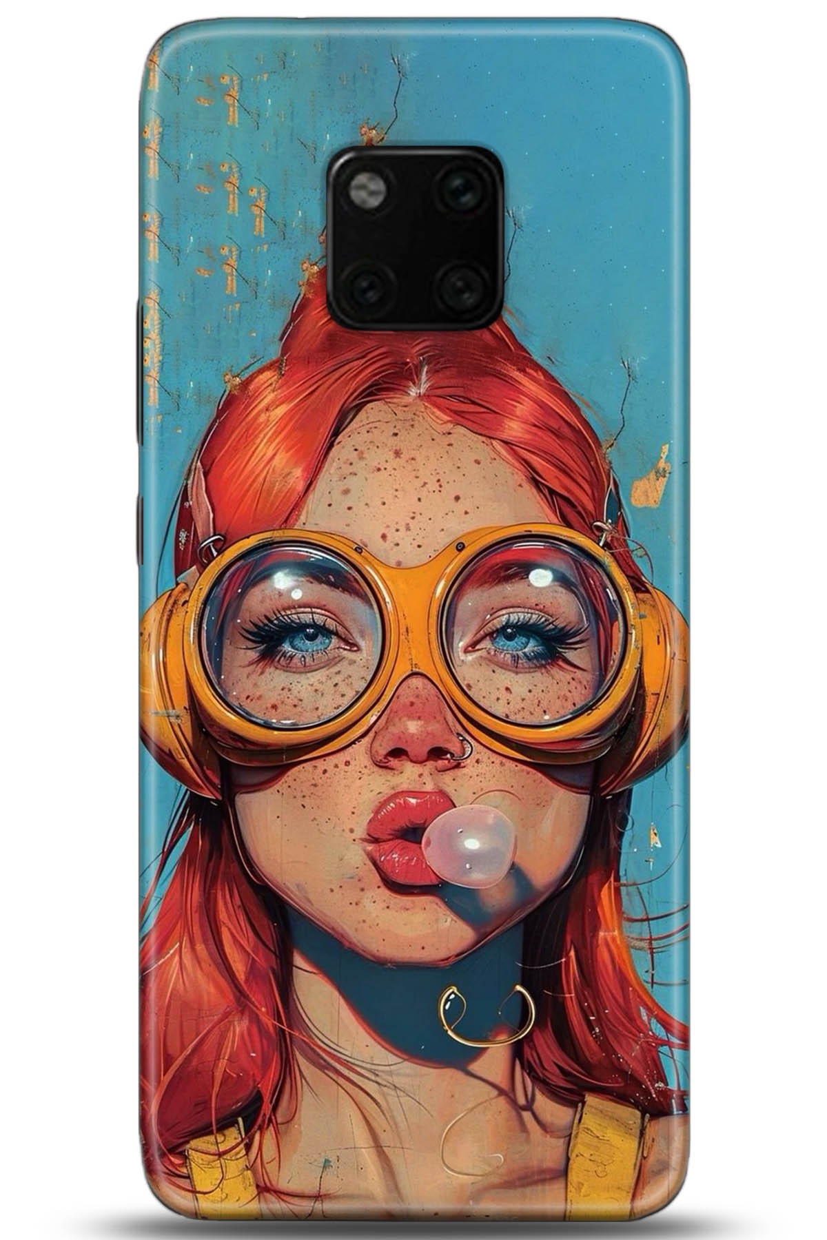 Huawei Mate 20 Pro Uyumlu Kılıf HD Baskılı Kılıf - Followed Institution 5286