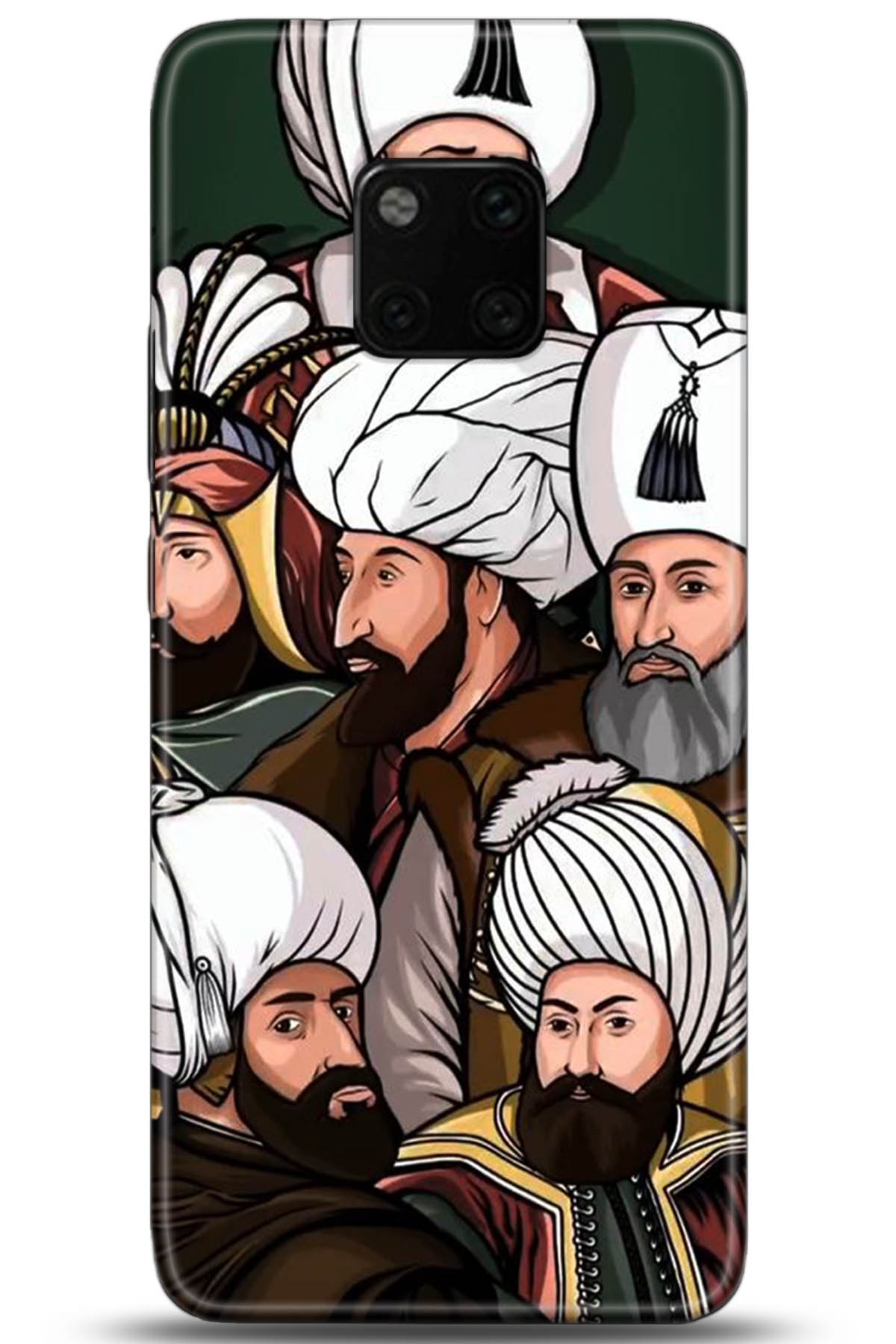 Huawei Mate 20 Pro Uyumlu Kılıf HD Baskılı Kılıf - Followed Institution 5289