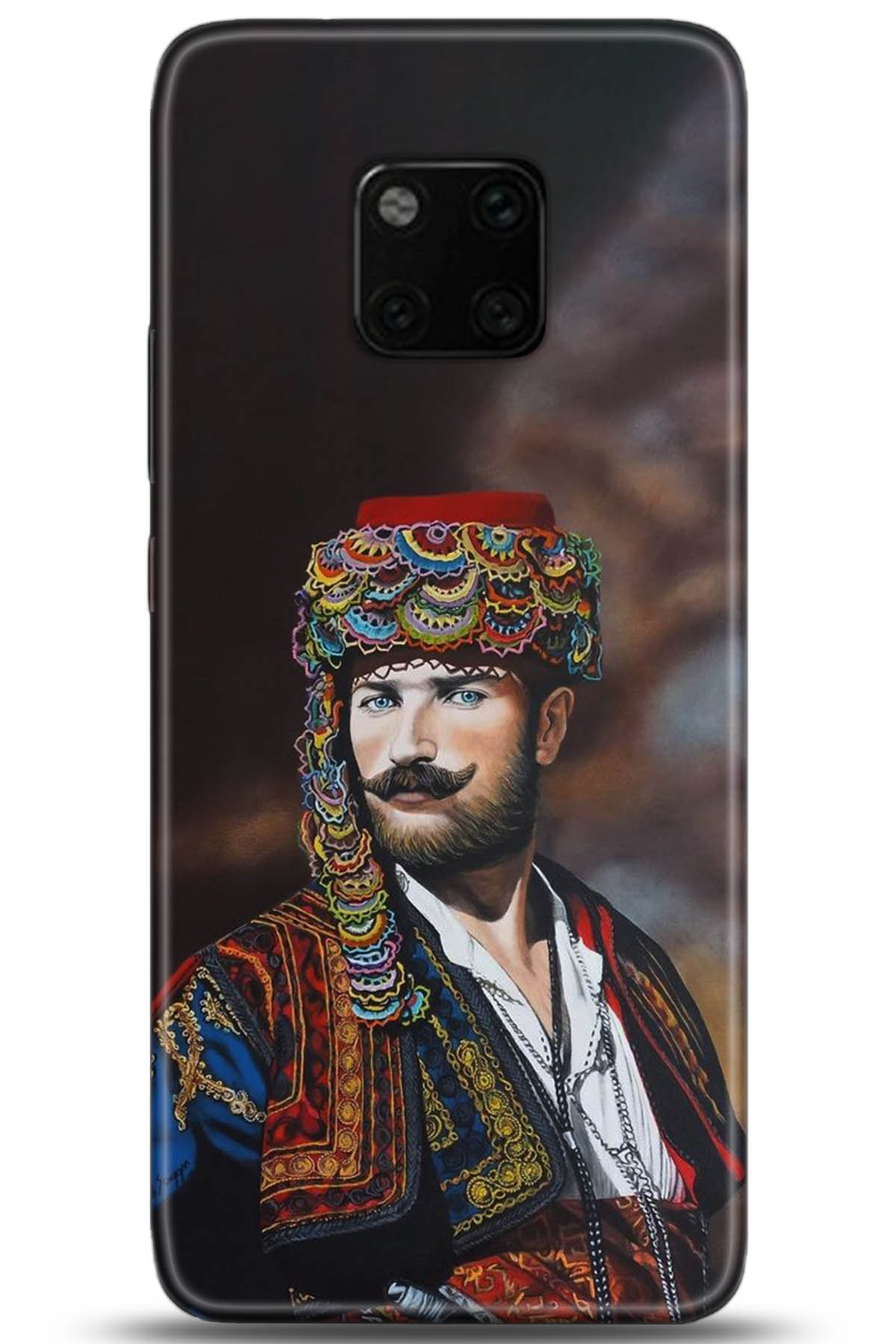 Huawei Mate 20 Pro Uyumlu Kılıf HD Baskılı Kılıf - Followed Institution 5291