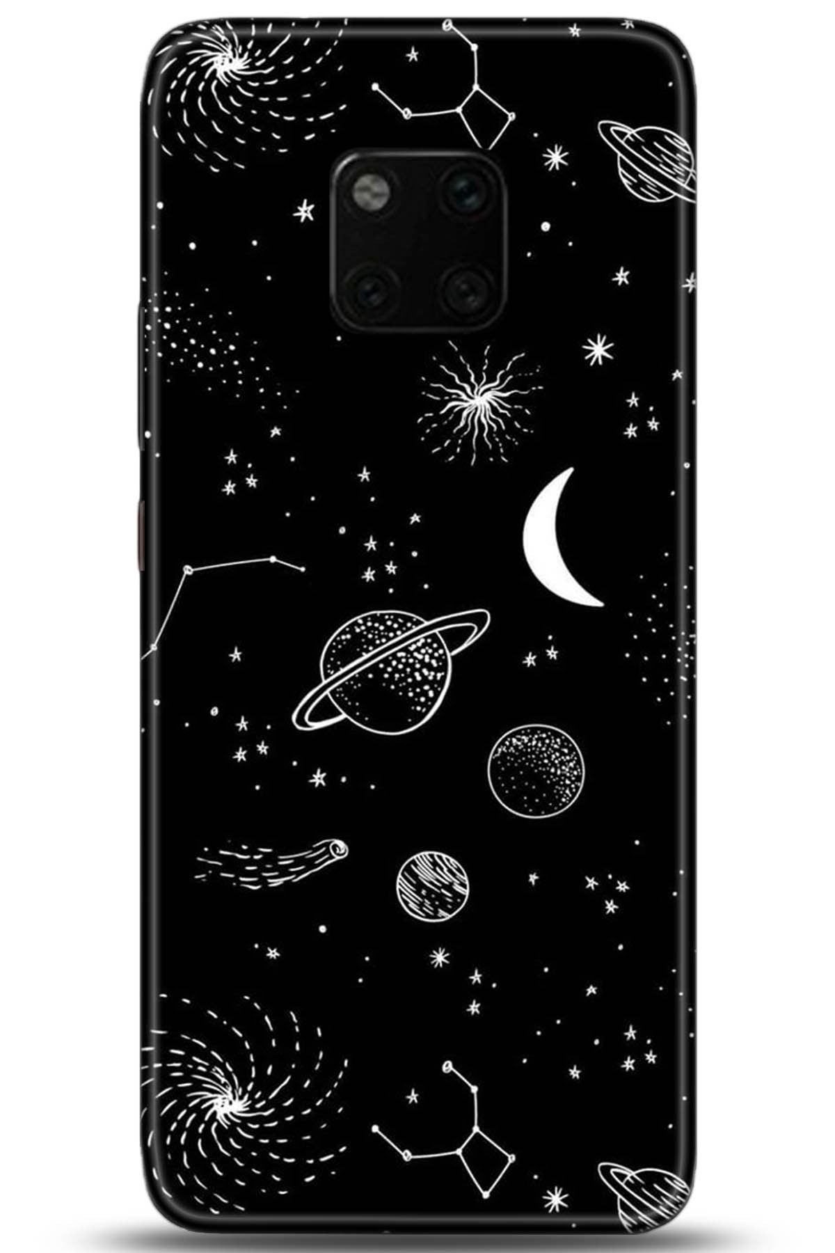 Huawei Mate 20 Pro Uyumlu Kılıf HD Baskılı Kılıf - Followed Institution 5302