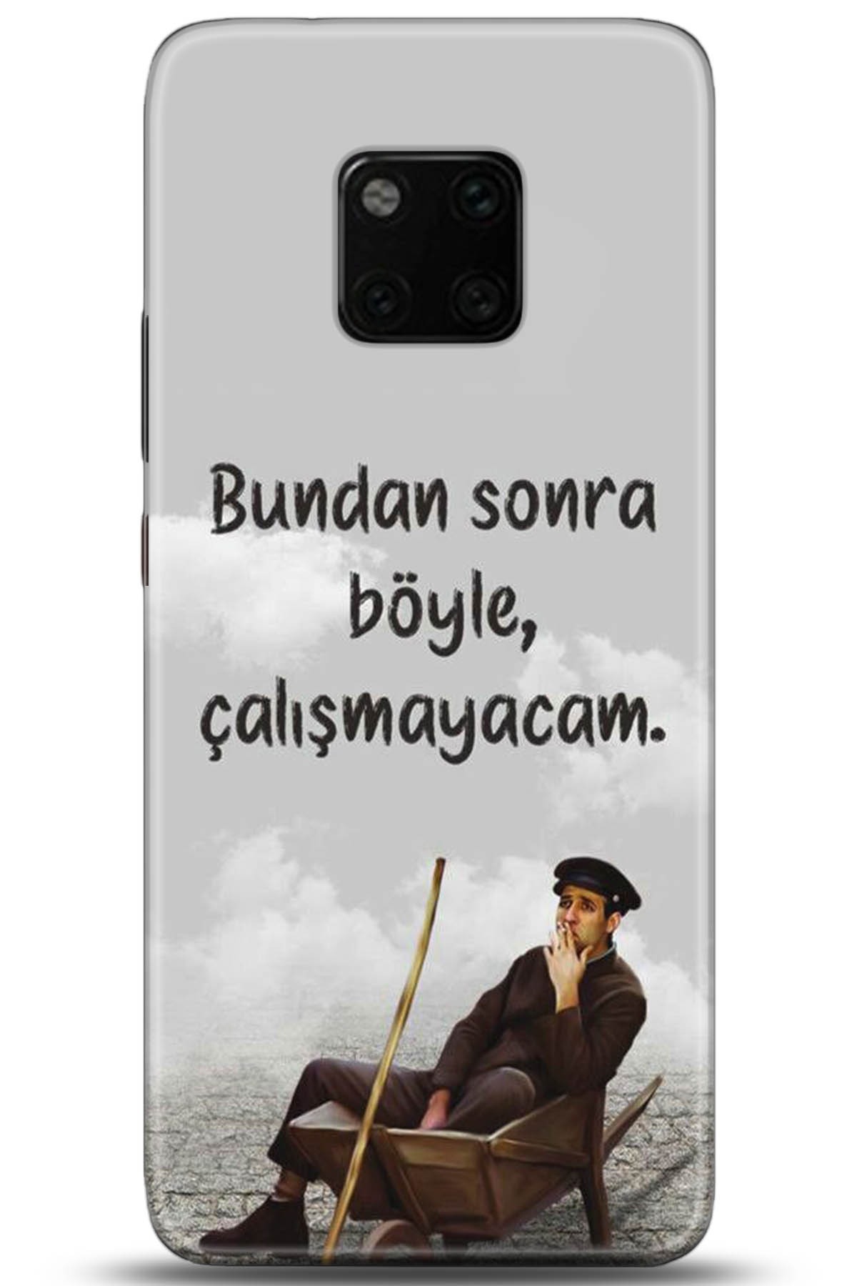 Huawei Mate 20 Pro Uyumlu Kılıf HD Baskılı Kılıf - Followed Institution 5314