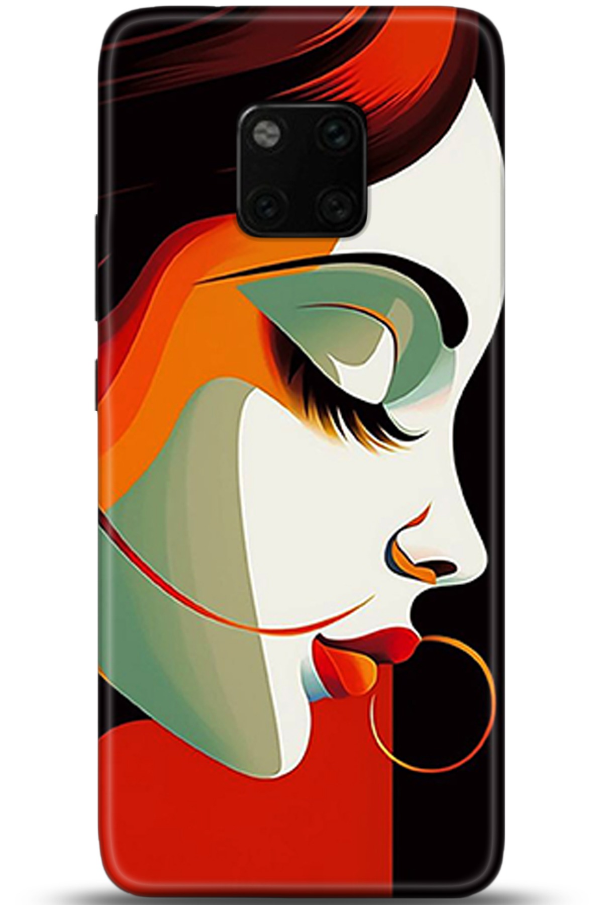 Huawei Mate 20 Pro Uyumlu Kılıf HD Baskılı Kılıf - Followed Institution 5324