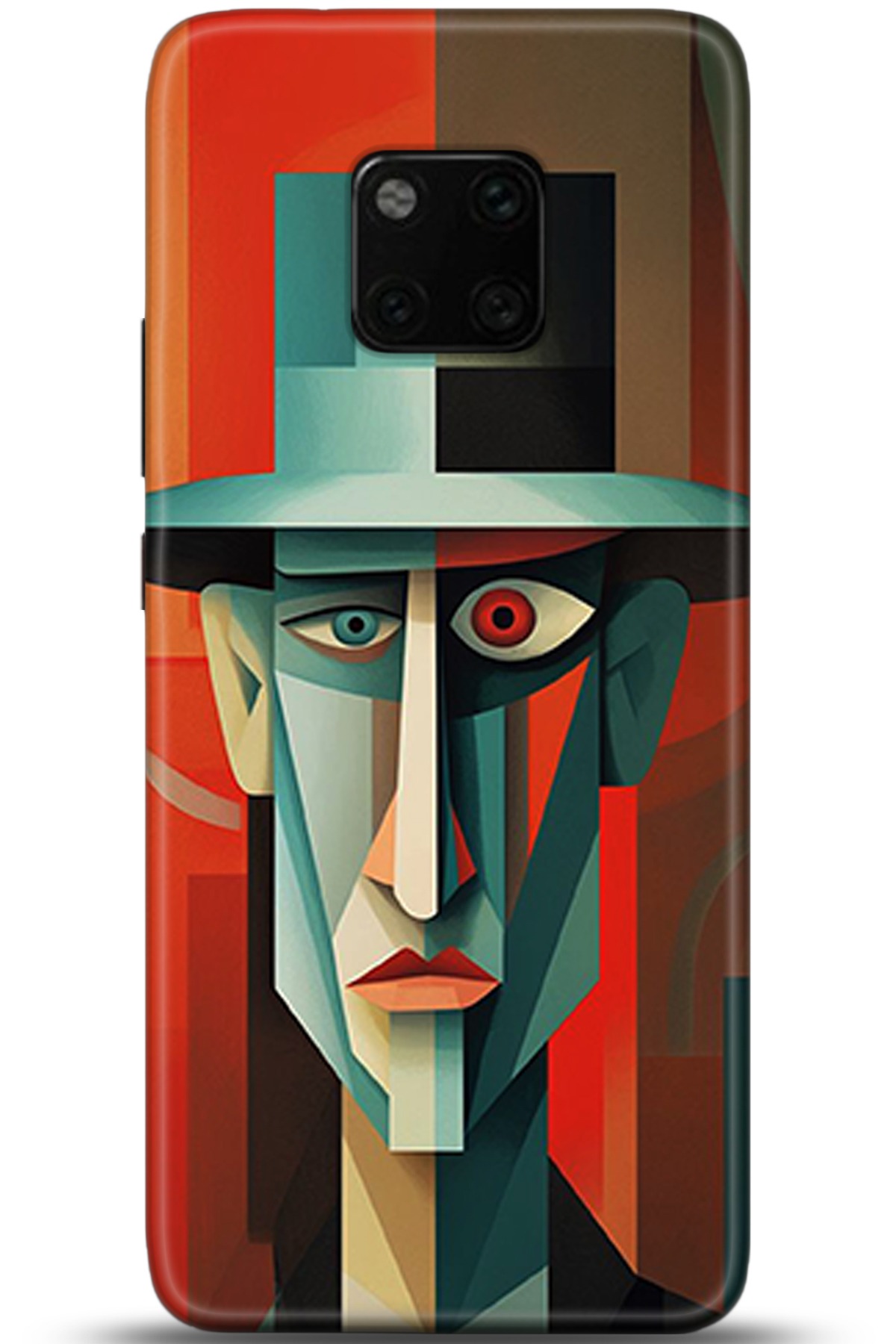 Huawei Mate 20 Pro Uyumlu Kılıf HD Baskılı Kılıf - Followed Institution 5325