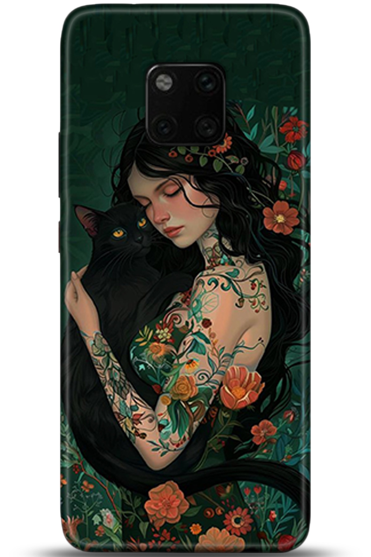 Huawei Mate 20 Pro Uyumlu Kılıf HD Baskılı Kılıf - Followed Institution 5351