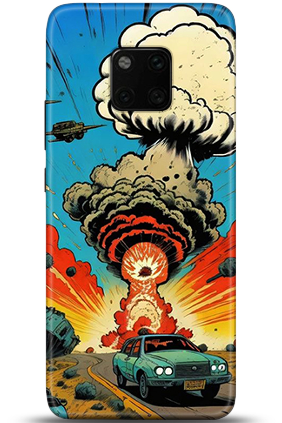 Huawei Mate 20 Pro Uyumlu Kılıf HD Baskılı Kılıf - Followed Institution 5361