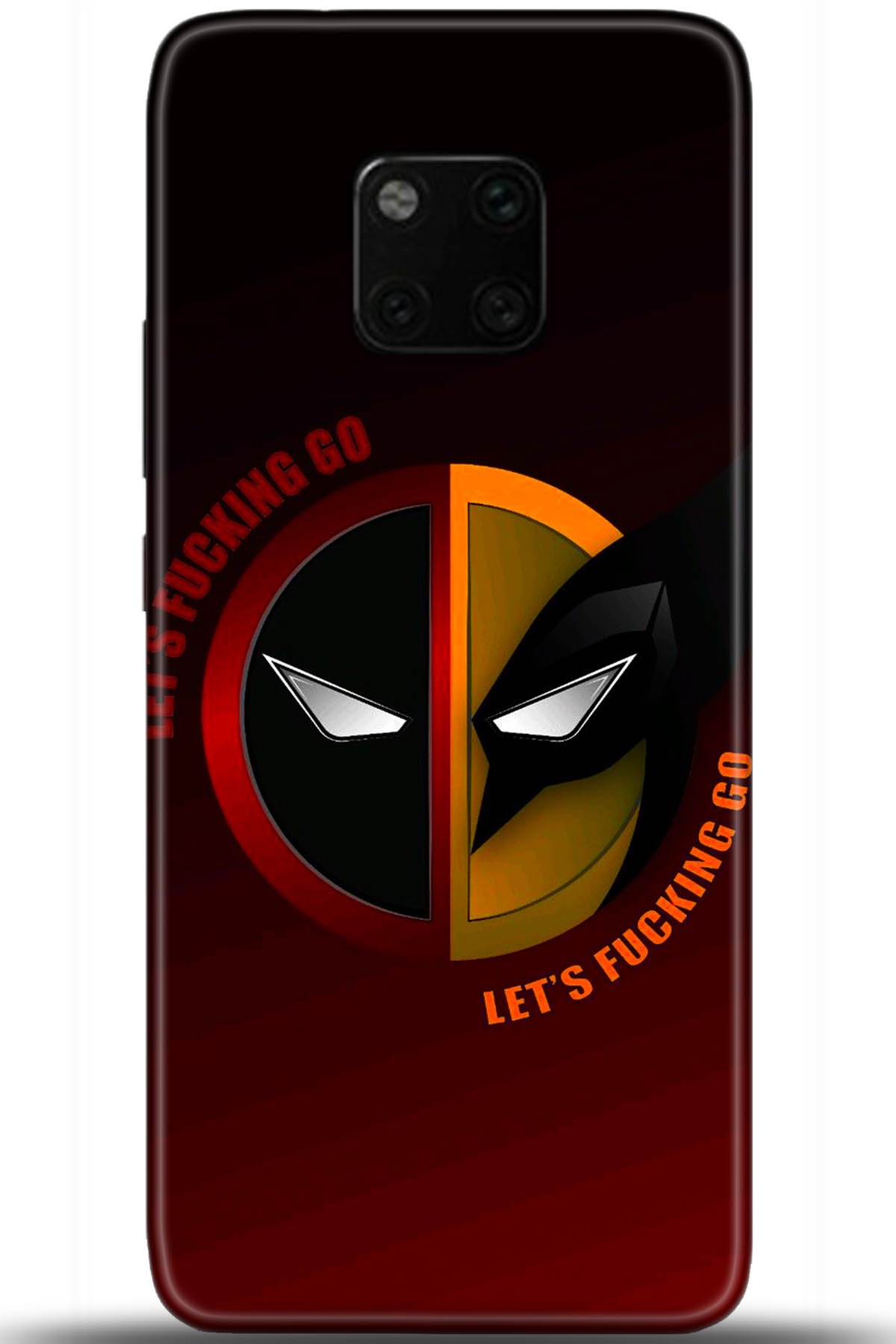 Huawei Mate 20 Pro Uyumlu Kılıf HD Baskılı Kılıf - Followed Institution 5388