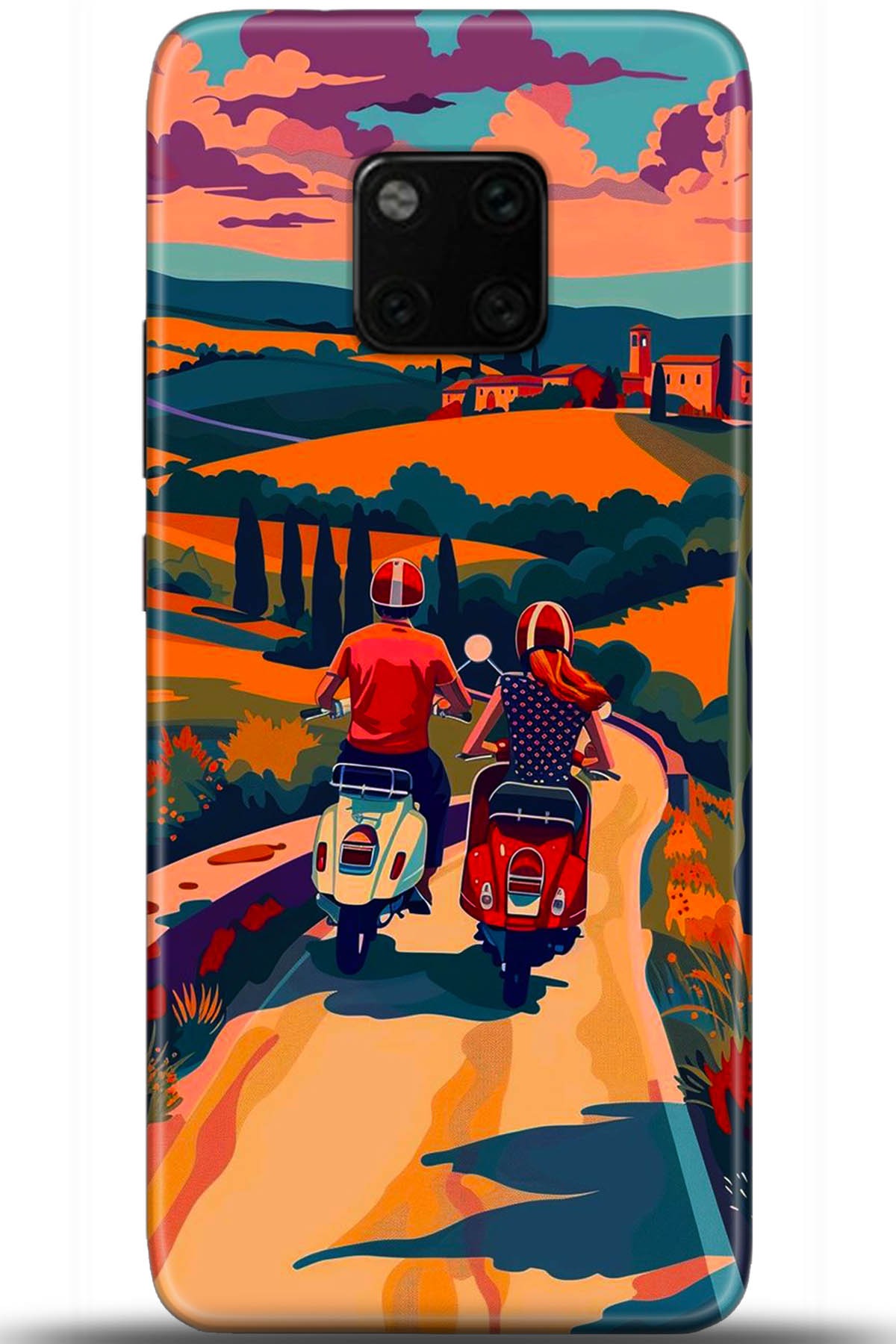 Huawei Mate 20 Pro Uyumlu Kılıf HD Baskılı Kılıf - Followed Institution 5390