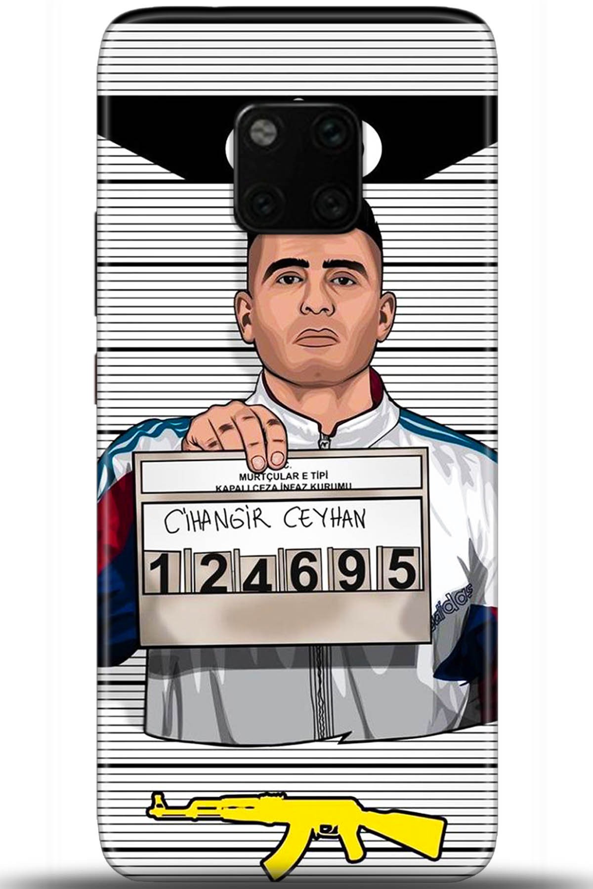 Huawei Mate 20 Pro Uyumlu Kılıf HD Baskılı Kılıf - Followed Institution 5411