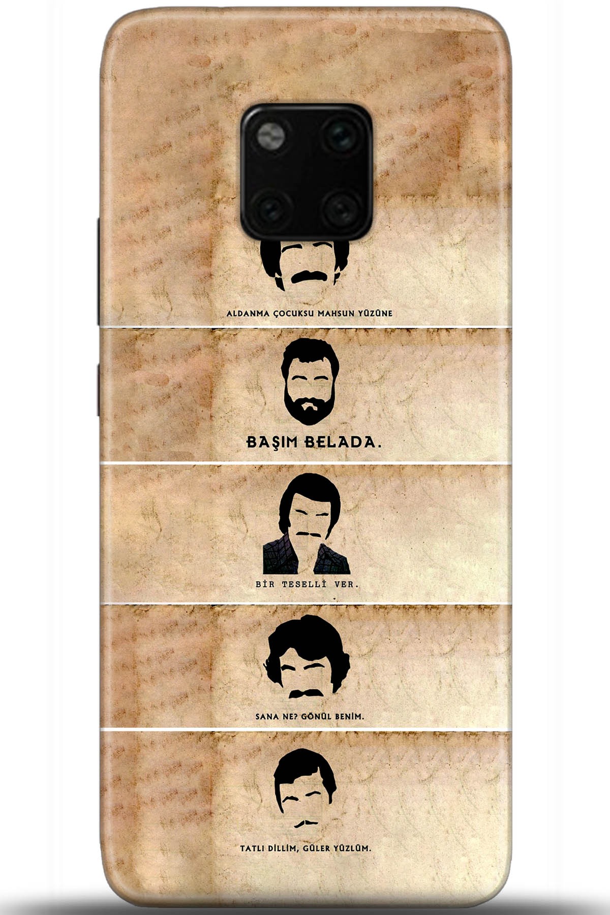 Huawei Mate 20 Pro Uyumlu Kılıf HD Baskılı Kılıf - Followed Institution 5440