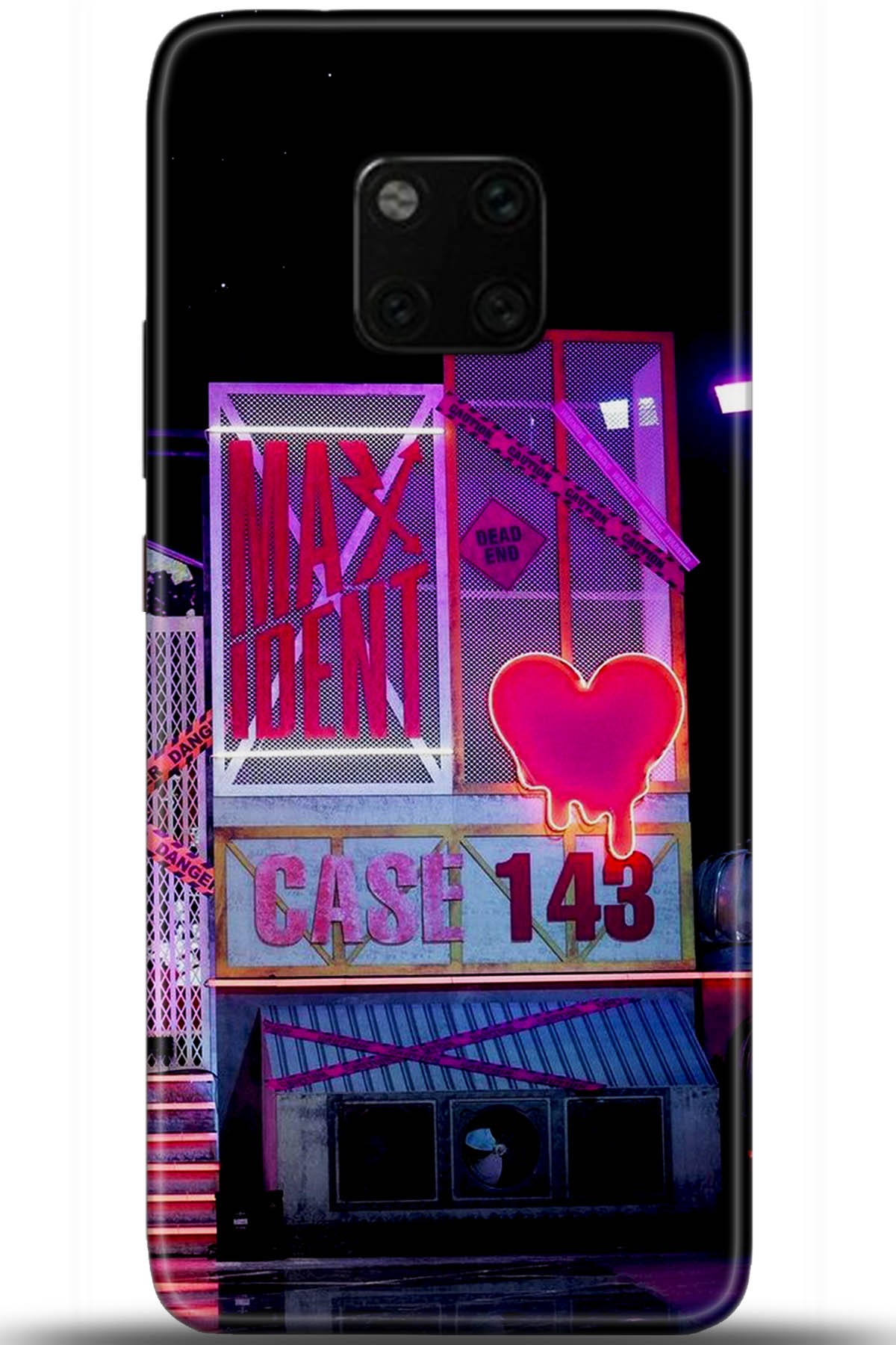 Huawei Mate 20 Pro Uyumlu Kılıf HD Baskılı Kılıf - Followed Institution 5448