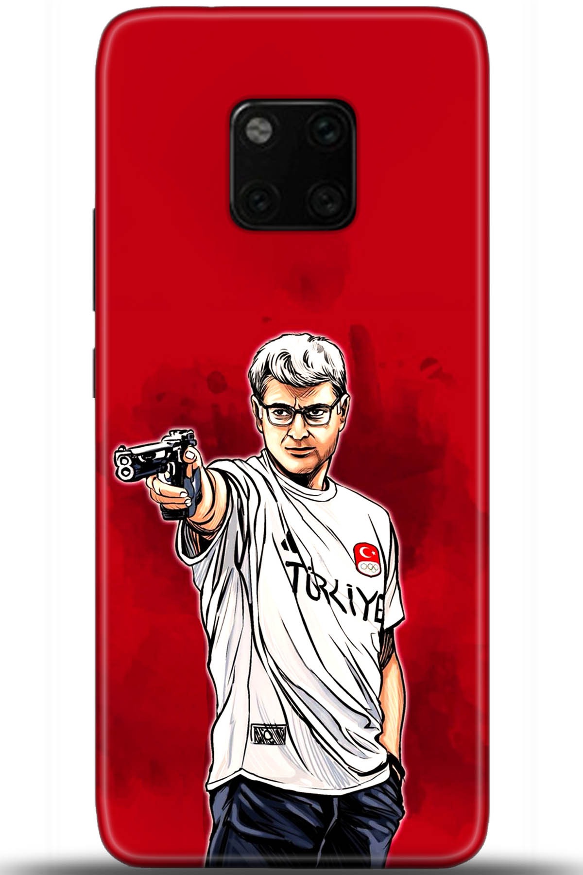 Huawei Mate 20 Pro Uyumlu Kılıf HD Baskılı Kılıf - Followed Institution 5533