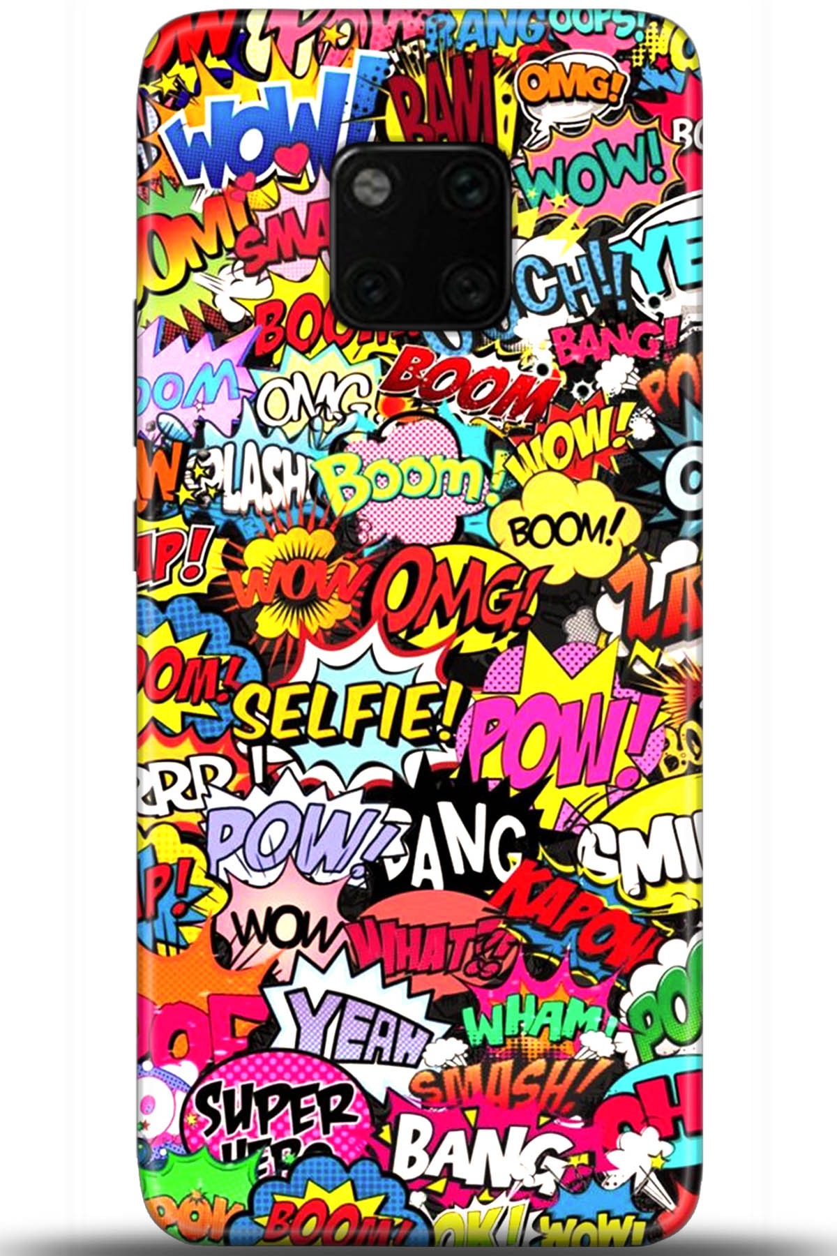 Huawei Mate 20 Pro Uyumlu Kılıf HD Baskılı Kılıf - Followed Institution 5552