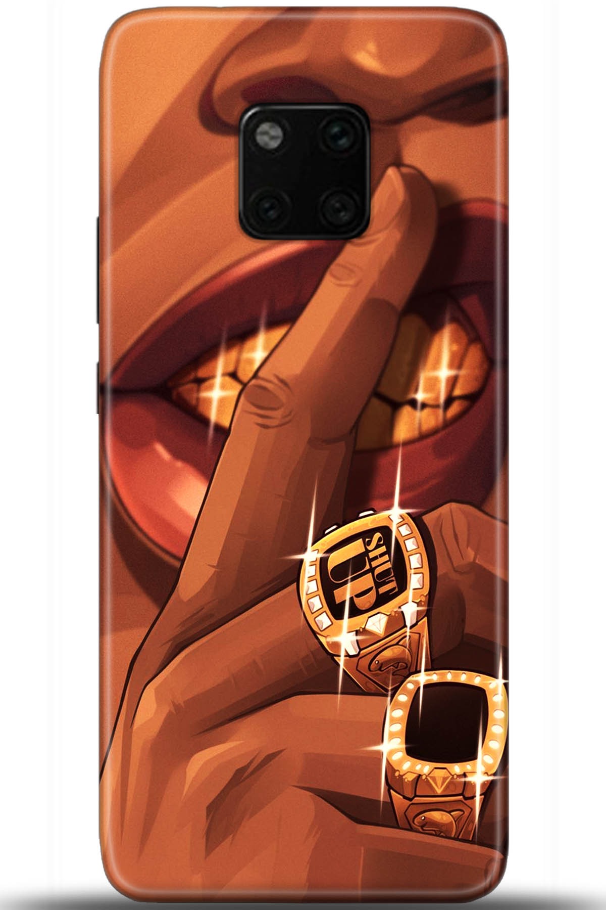 Huawei Mate 20 Pro Uyumlu Kılıf HD Baskılı Kılıf - Followed Institution 5631