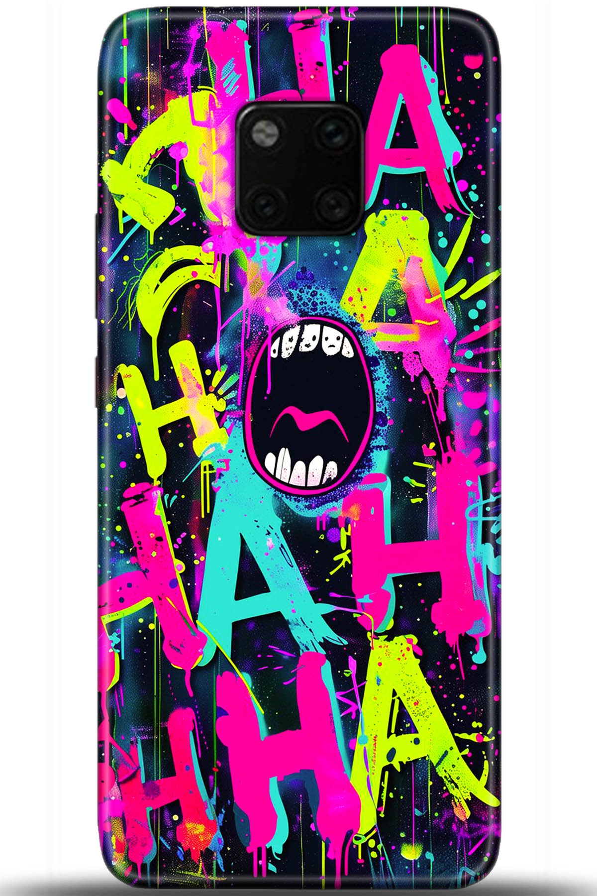 Huawei Mate 20 Pro Uyumlu Kılıf HD Baskılı Kılıf - Followed Institution 5672