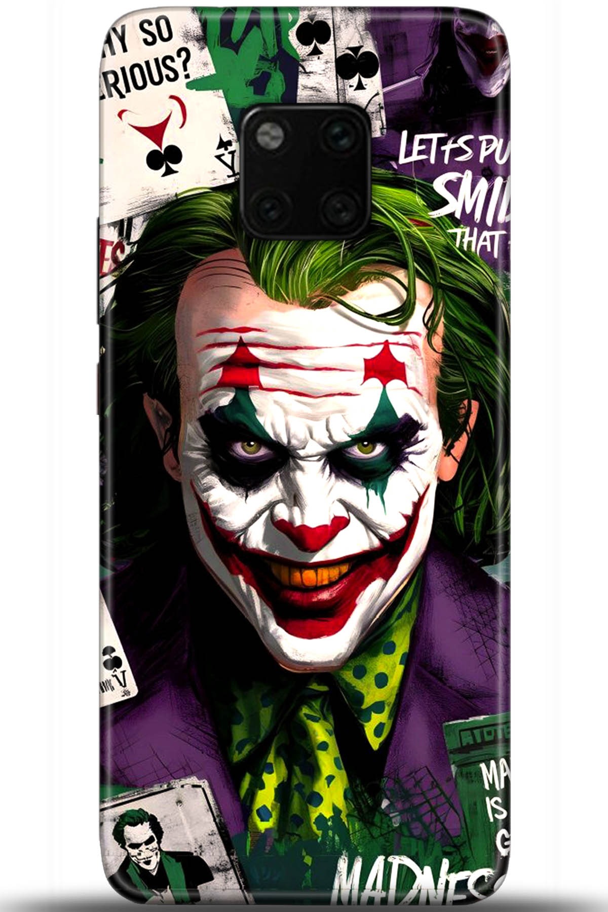 Huawei Mate 20 Pro Uyumlu Kılıf HD Baskılı Kılıf - Followed Institution 5673