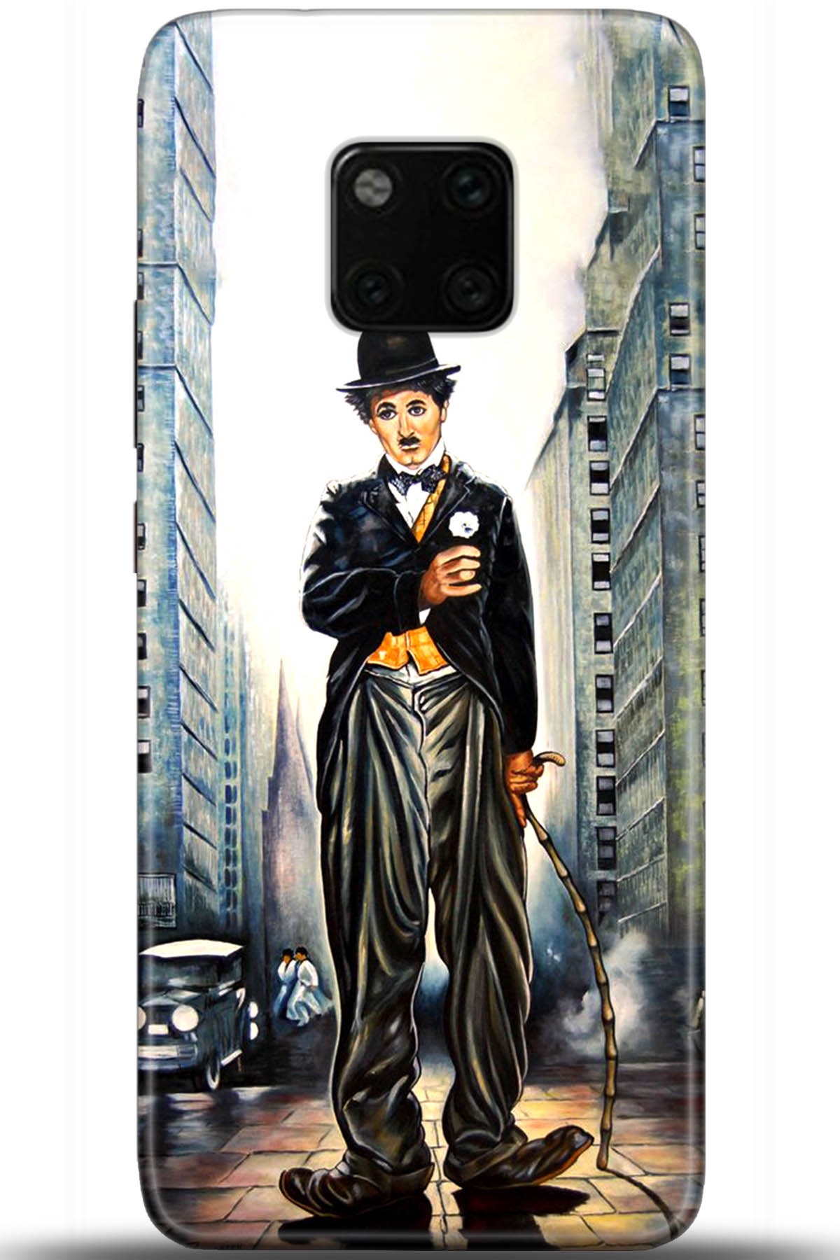 Huawei Mate 20 Pro Uyumlu Kılıf HD Baskılı Kılıf - Followed Institution 5693