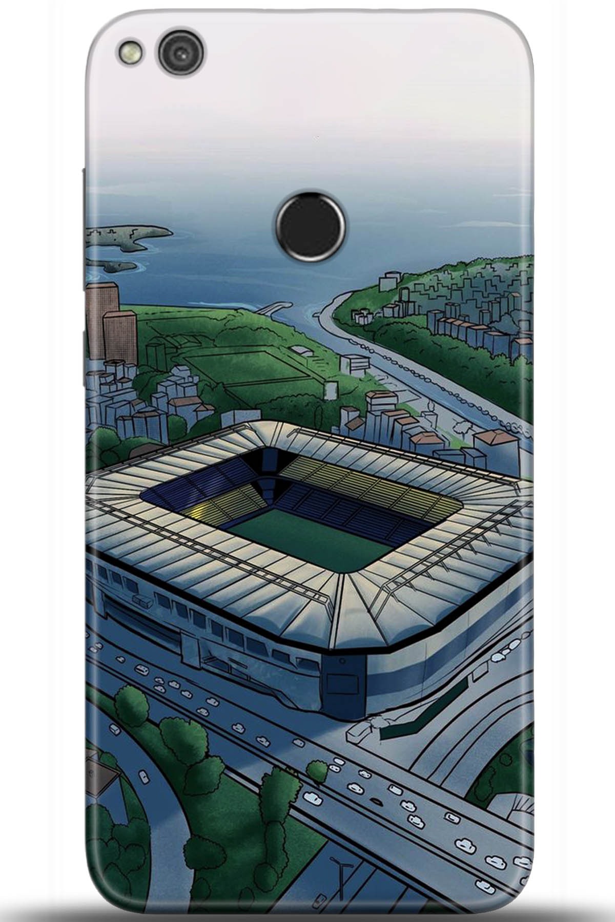 Huawei P9 Lite 2017 Uyumlu Kılıf HD Baskılı Kılıf - Followed Institution 5715