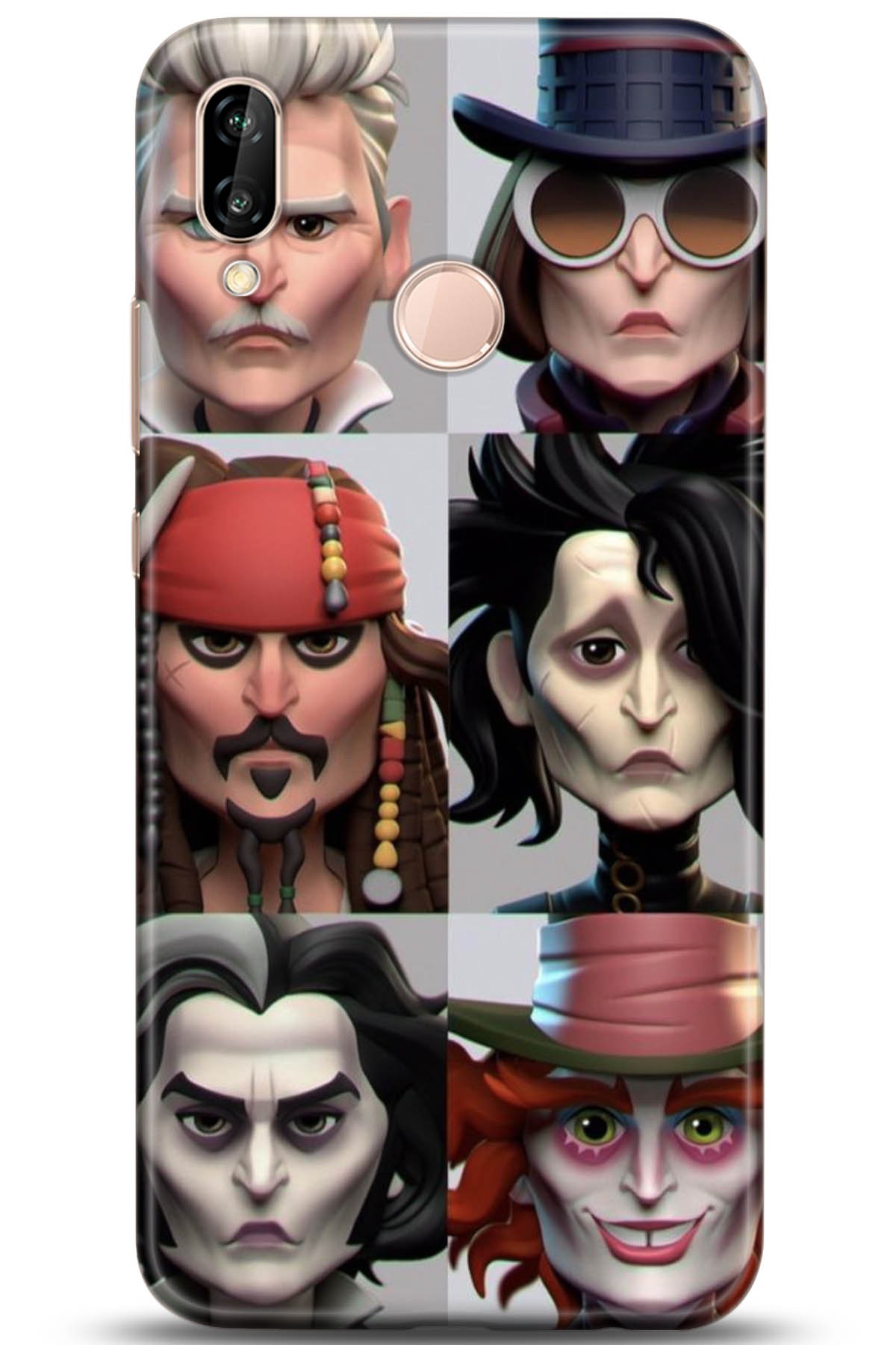 Huawei P20 Lite Uyumlu Kılıf HD Baskılı Kılıf - Followed Institution 5001