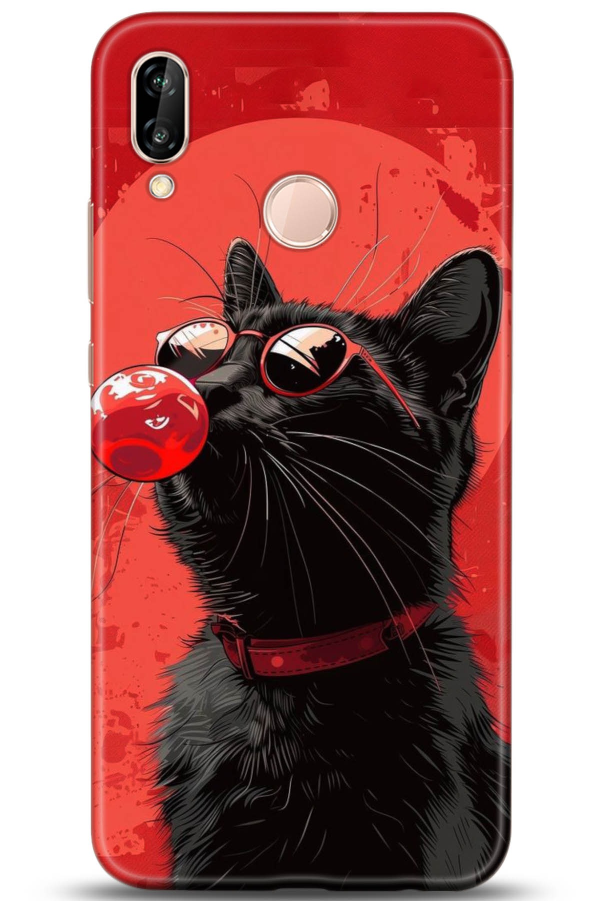 Huawei P20 Lite Uyumlu Kılıf HD Baskılı Kılıf - Followed Institution 5111