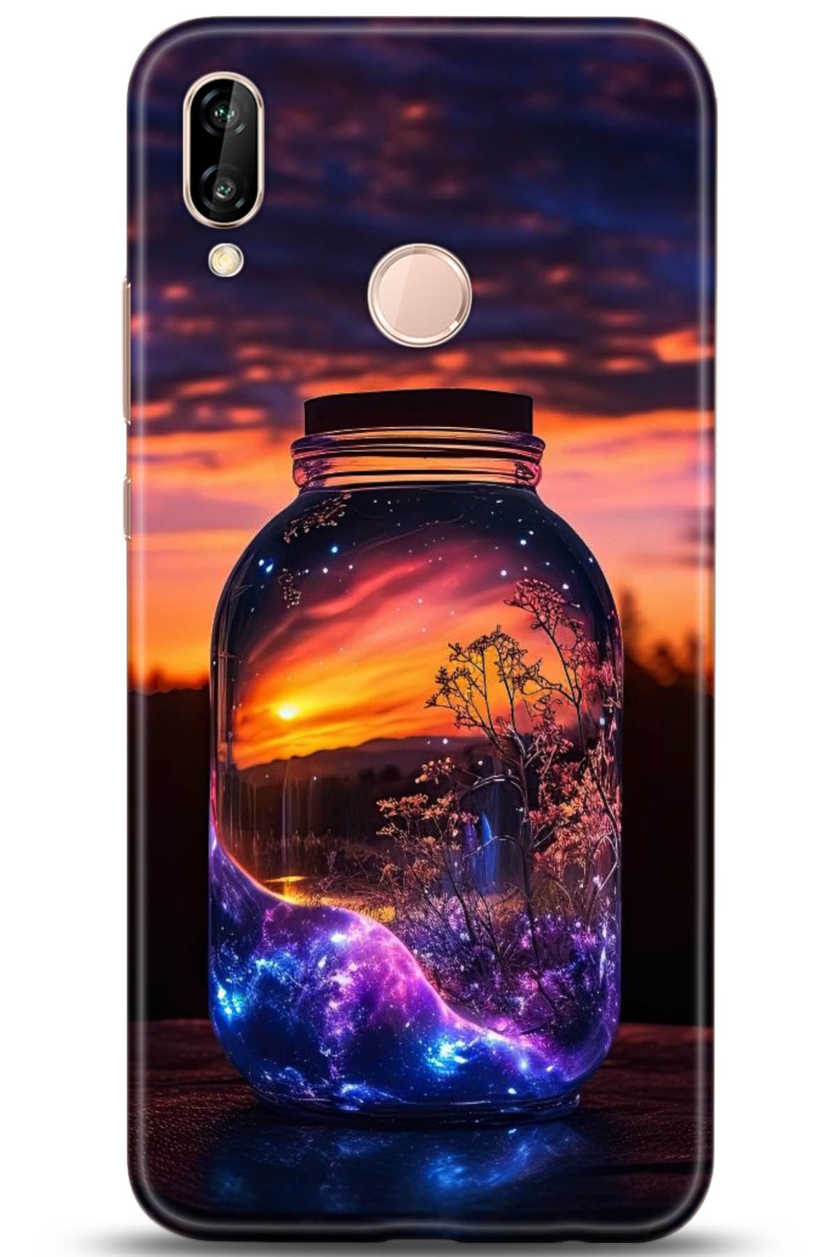 Huawei P20 Lite Uyumlu Kılıf HD Baskılı Kılıf - Followed Institution 5118