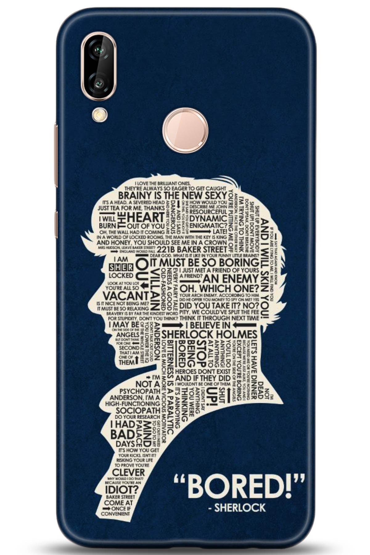 Huawei P20 Lite Uyumlu Kılıf HD Baskılı Kılıf - Followed Institution 5156