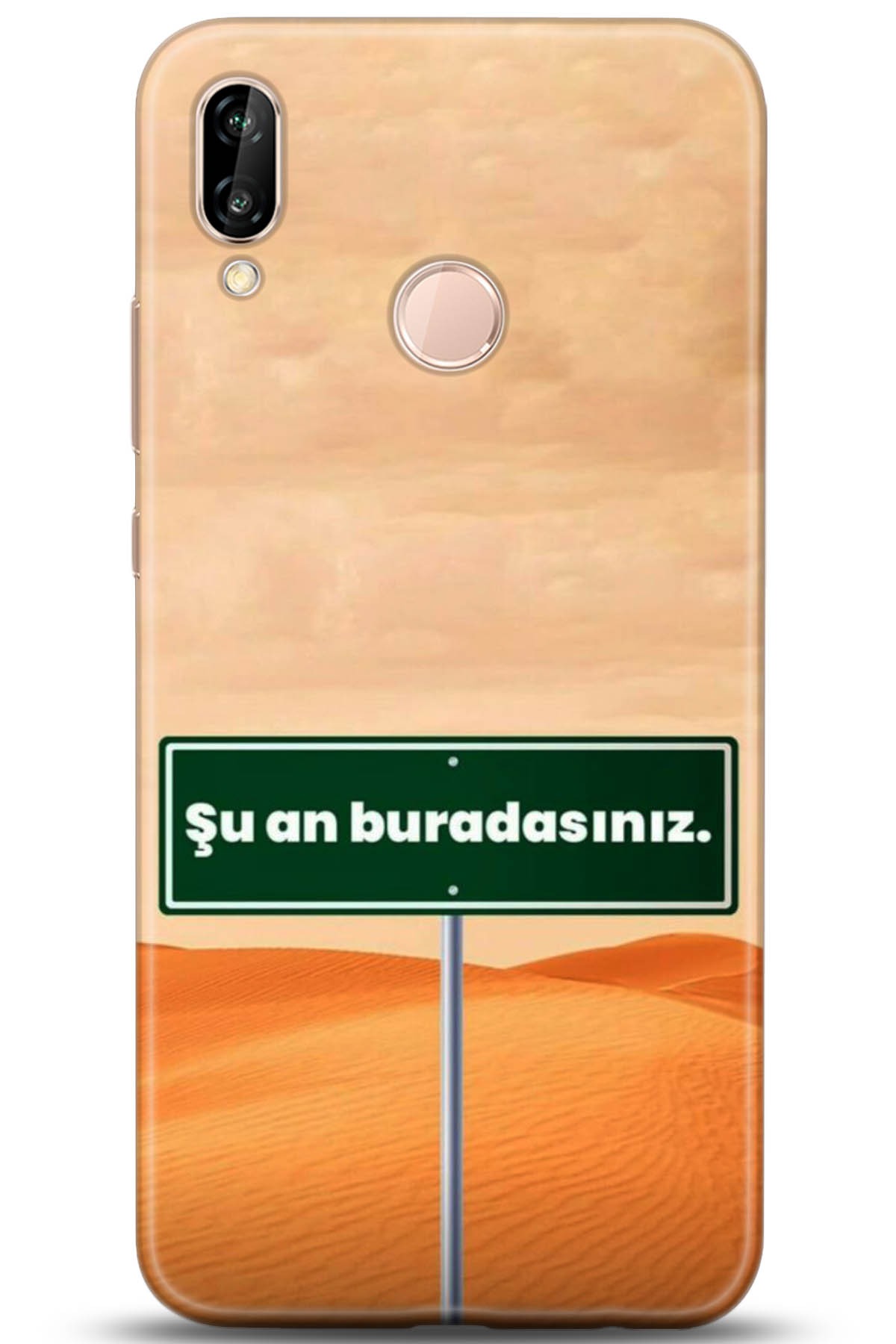 Huawei P20 Lite Uyumlu Kılıf HD Baskılı Kılıf - Followed Institution 5159