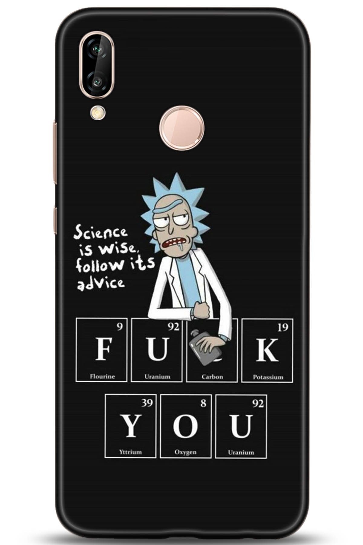 Huawei P20 Lite Uyumlu Kılıf HD Baskılı Kılıf - Followed Institution 5217