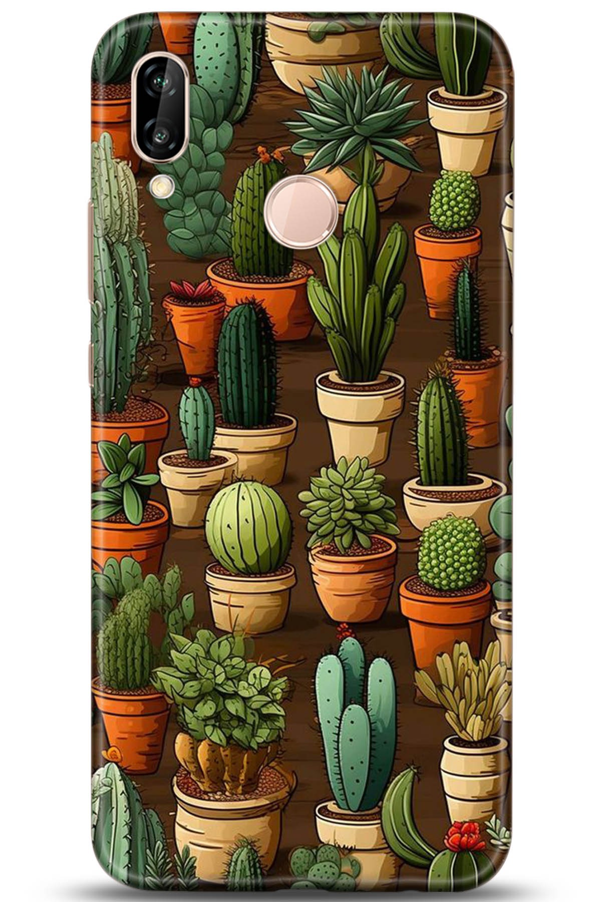 Huawei P20 Lite Uyumlu Kılıf HD Baskılı Kılıf - Followed Institution 5310